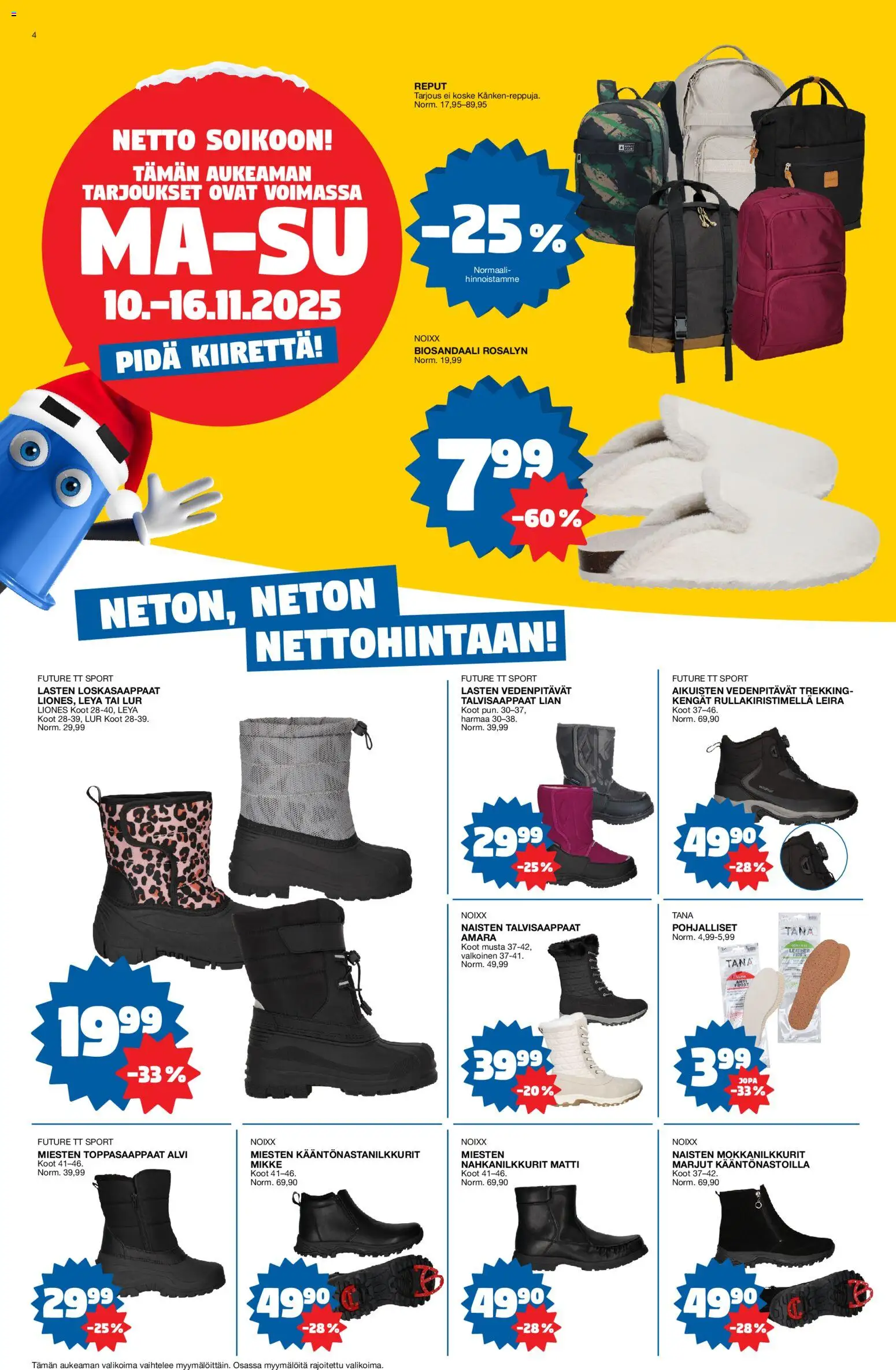 Tokmanni - Black Friday – voimassa 10.11.2025 alkaen | Sivu: 4