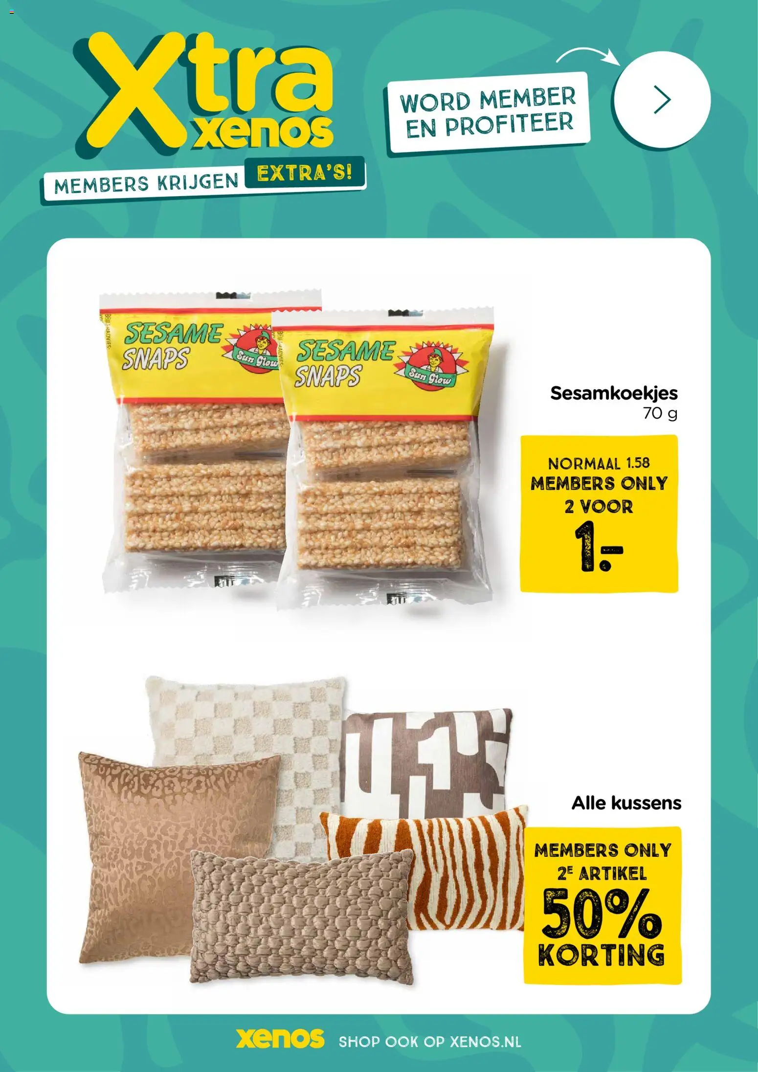 {H1} | Pagina: 15 | Producten: Kussens