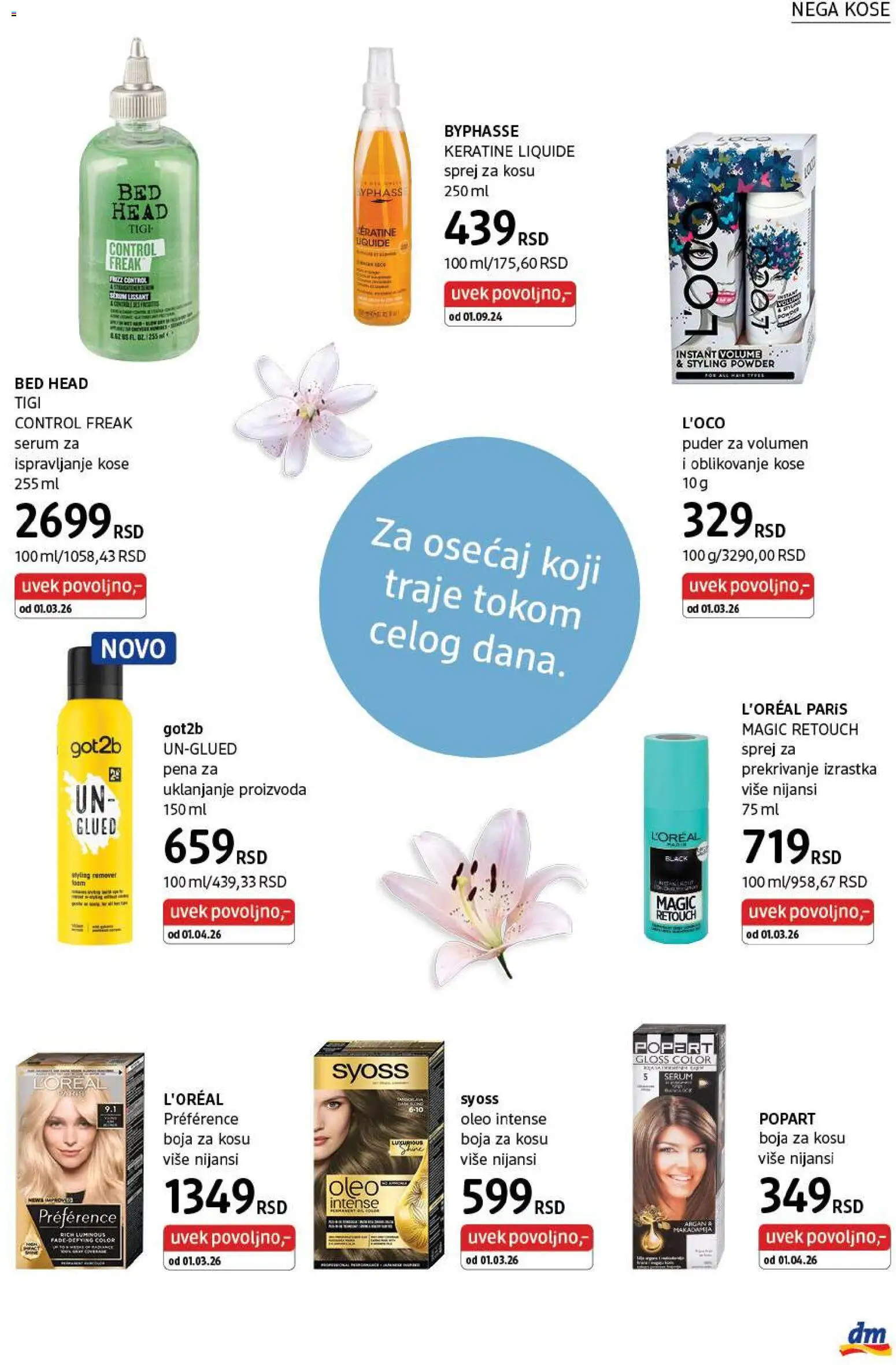 DM Drogerie katalog - važi od 01.05.2026 | Strana: 17 | Proizvode: Syoss, Puder