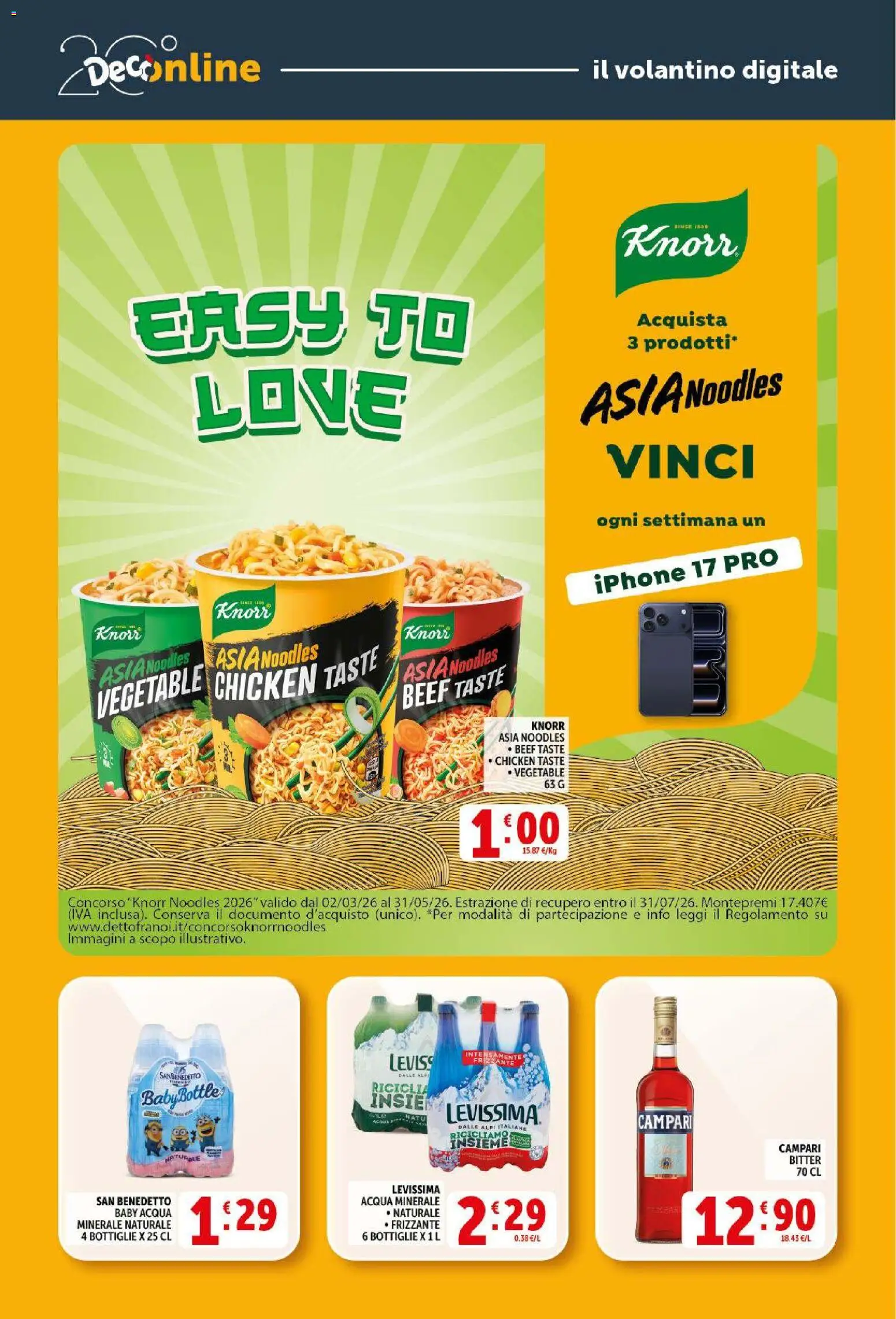 Volantino Decò del 17.03.2026 | Pagina: 34 | Prodotti: Iphone, Acqua, Acqua minerale