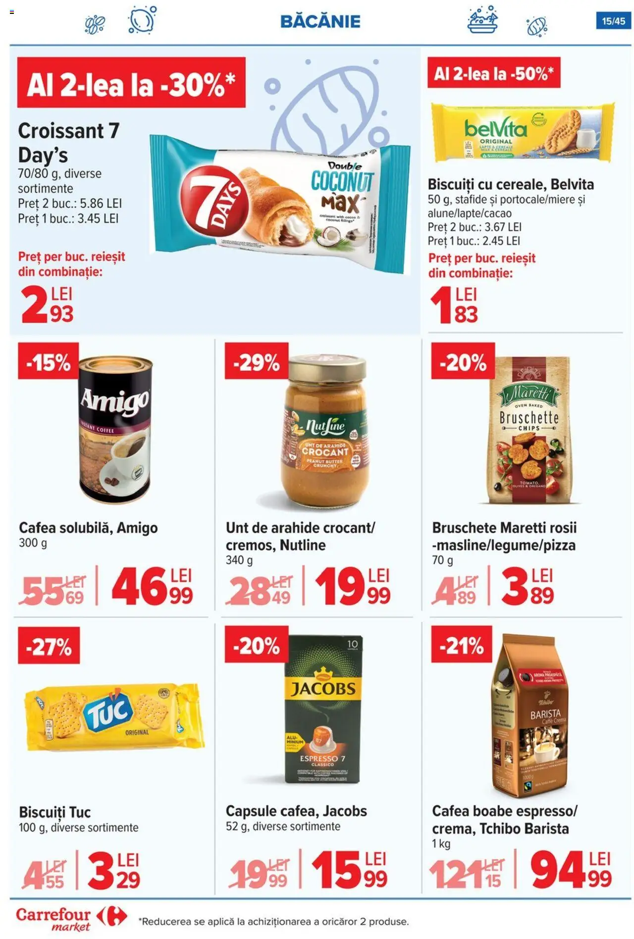 Noul catalog Carrefour – valabil de la 15.10.2025 | Pagină: 18 | Produse: Arahide, Unt, Cafea, Unt de arahide