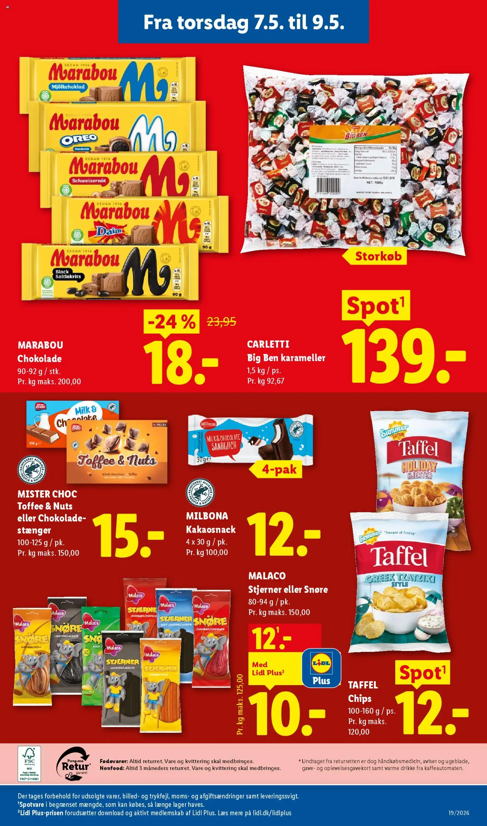 Lidl tilbudsavis – gyldig fra 03.05.2026 | Side: 37 | Produkter: Jordbær, Tzatziki, Karameller, Oreo