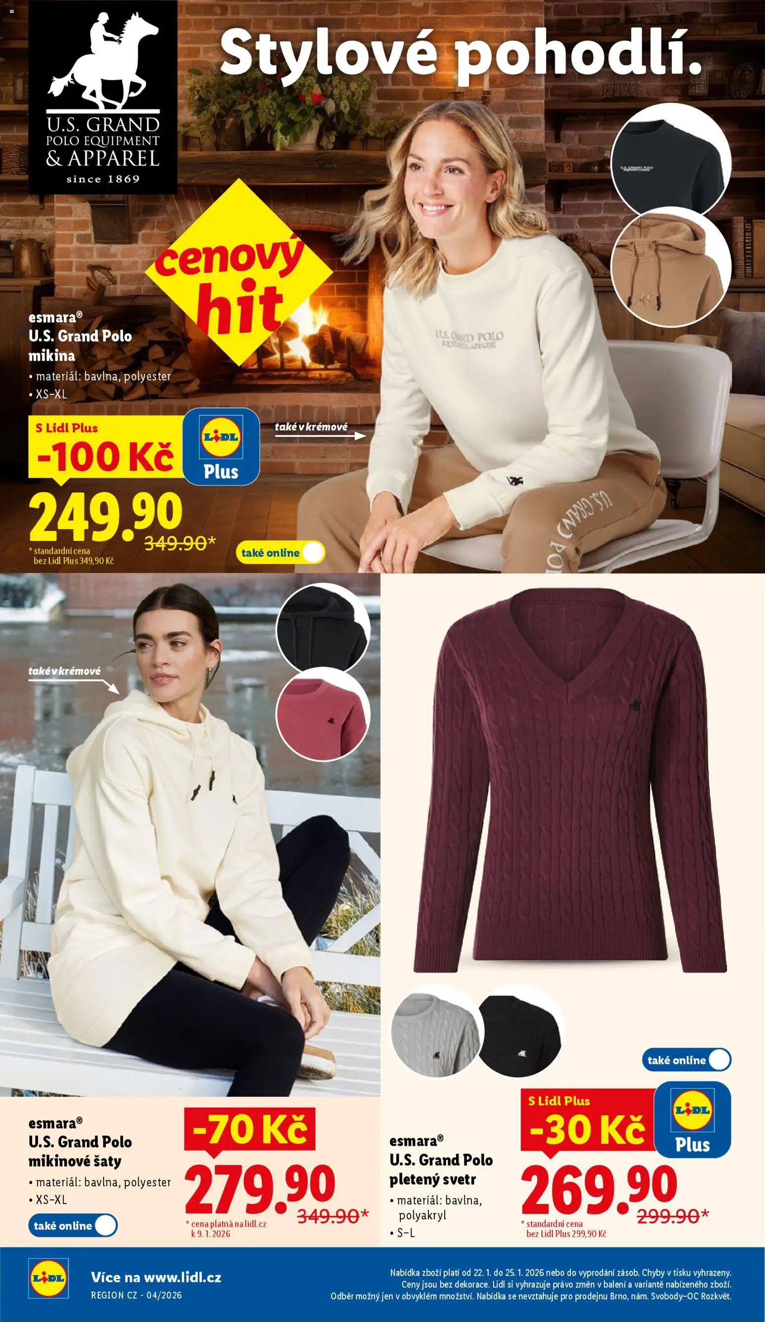 Lidl leták od 22.01.2026 | Strana: 36 | Produkty: Šaty, Svetr, Mikina