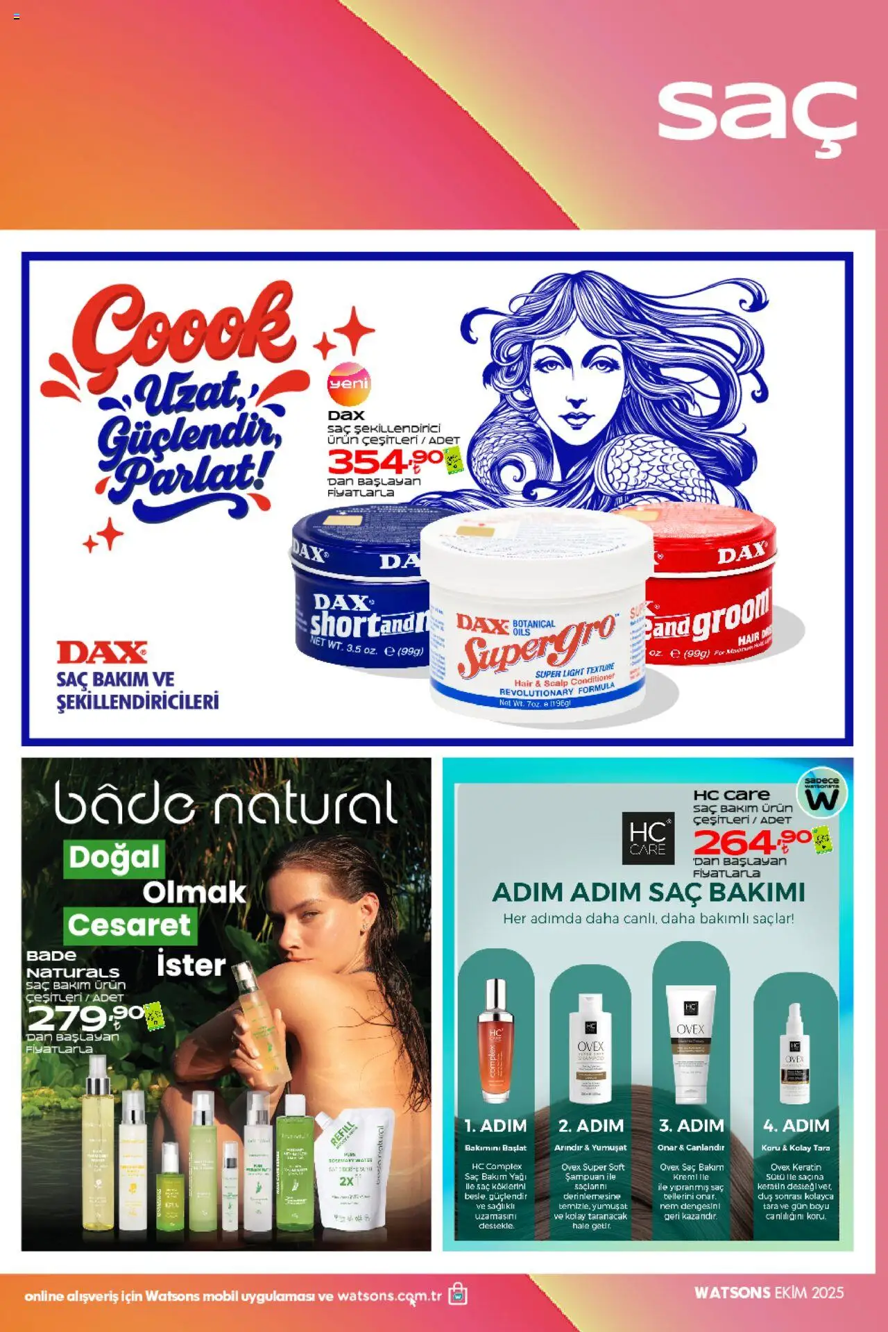 Watsons Katalog - 06.10.2025 tarihinden itibaren geçerlidir | Sayfa: 33 | Ürünler: Duş, Şampuan
