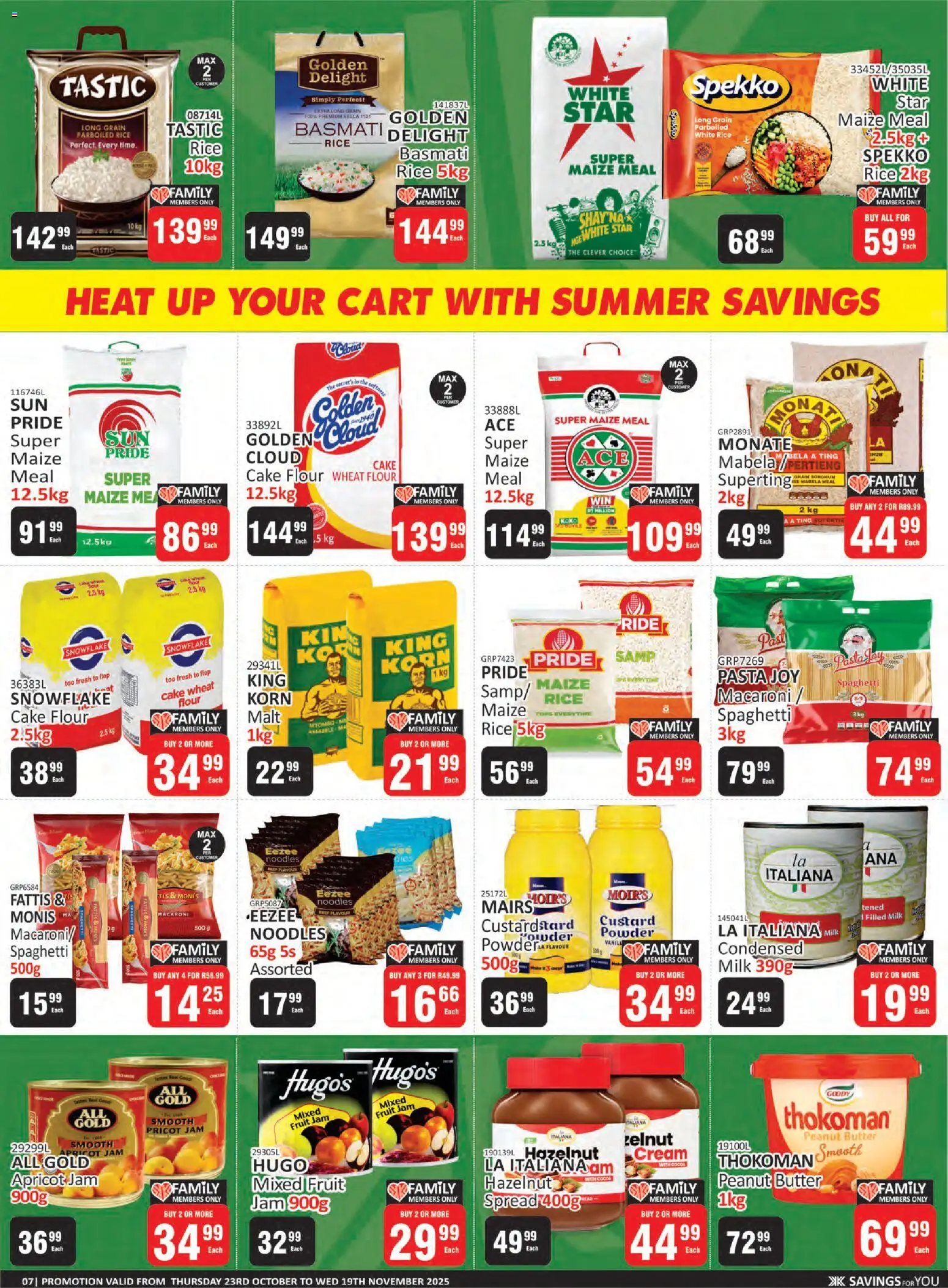 New KIT KAT Cash & Carry catalogue – valid from 23.10.2025 | Page: 7 | Products: Flour, Milk, Powder, Peanut butter