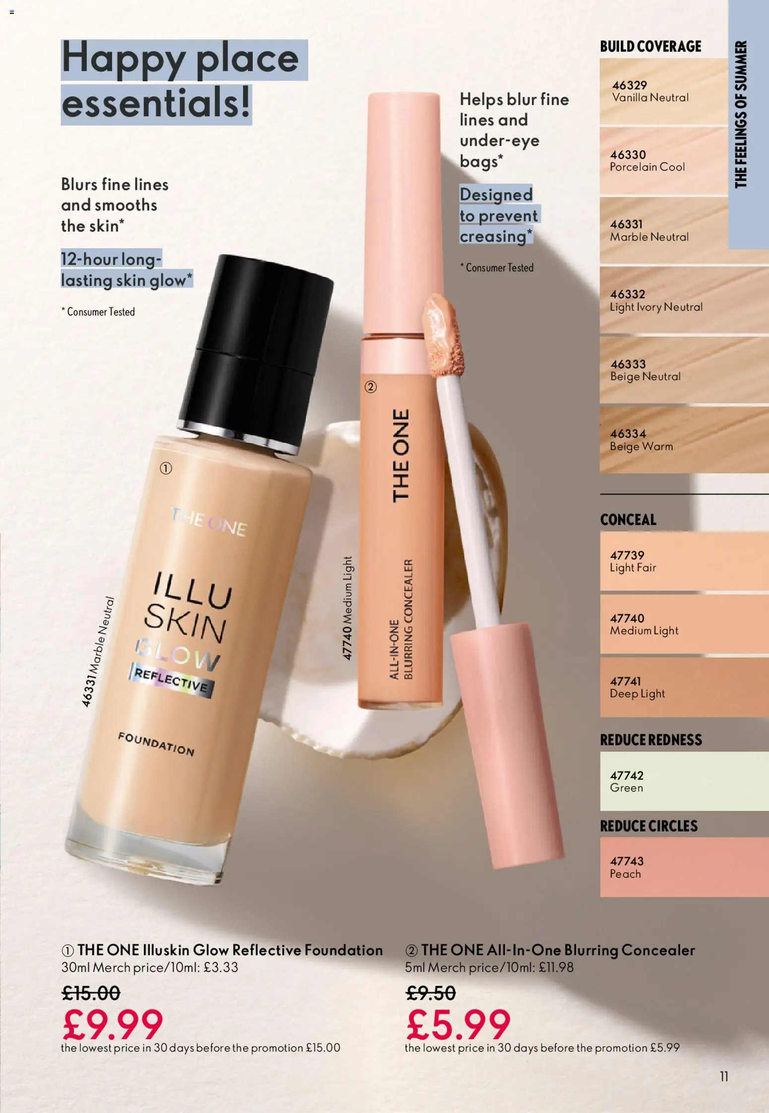 {H1} | Page: 11 | Products: Concealer, Vanilla