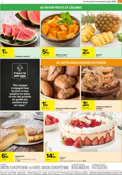  | Page: 5 | Produits: Melon, Cookies, Fraisier, Thé