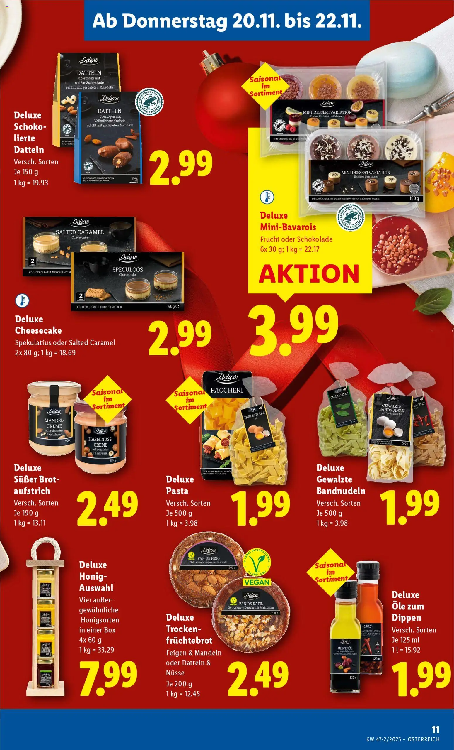 Lidl - Black Friday gültig ab 20.11.2025 | Seite: 13 | Produkte: Nüsse, Box, Creme, Brot