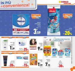 Anteprima del volantino Conad - Sconti fino al 50% valido a partire dal 22.10.2025 | Pagina: 49 | Prodotti: Crema, Sapone, WC, Bagno