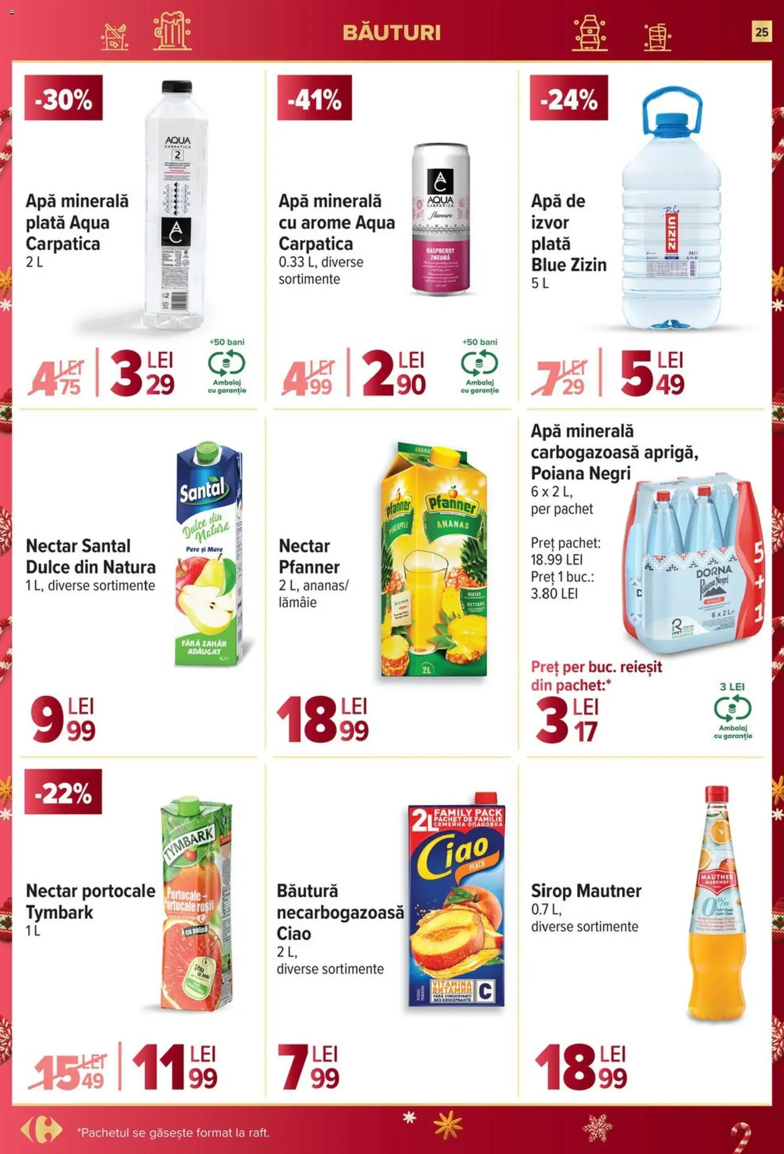 Noul catalog Carrefour – valabil de la 17.12.2025 | Pagină: 25 | Produse: Portocale, Roșii, Zahăr, Lămâie
