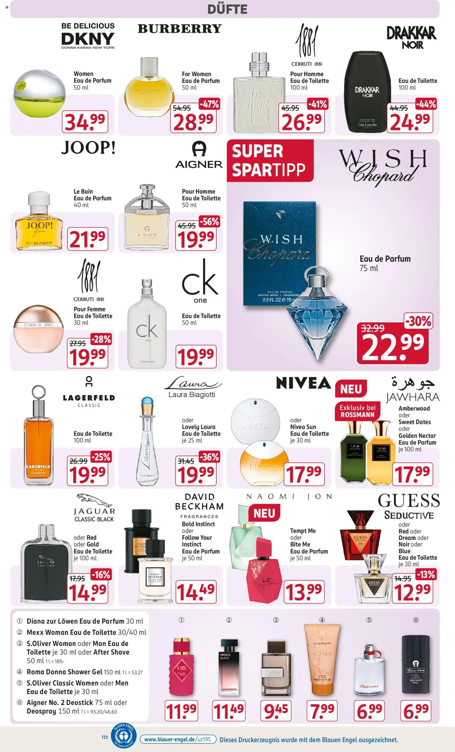 Rossmann Prospekt 	 – gültig ab 02.02.2026 | Seite: 10 | Produkte: Parfüm, Eau de Toilette, Deodorant, Eau de Parfum