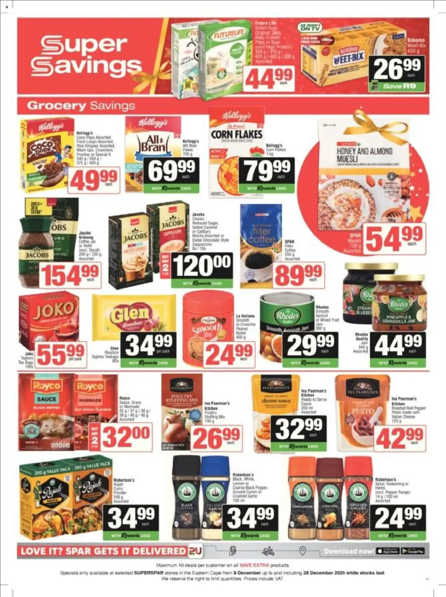 New Superspar catalogue – valid from 08.12.2025 | Page: 11 | Products: Corn, Chocolate, Powder, Gravy