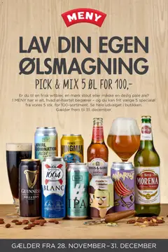 Meny - Pick & Mix December 2025 gyldig fra 28.11.2025