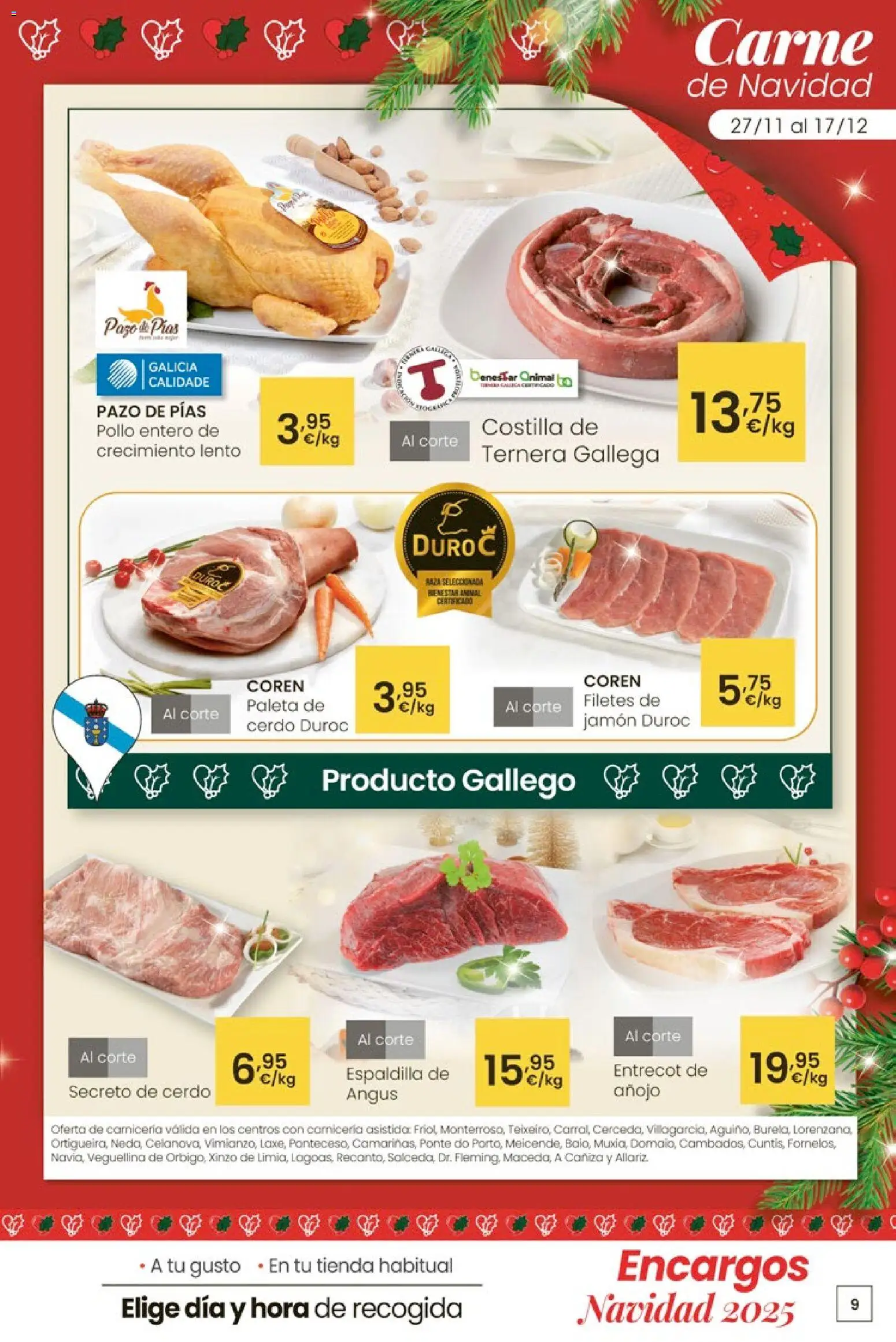 Eroski - City │ válido desde el 27.11.2025 | Página: 9 | Productos: Jamón, Cerdo