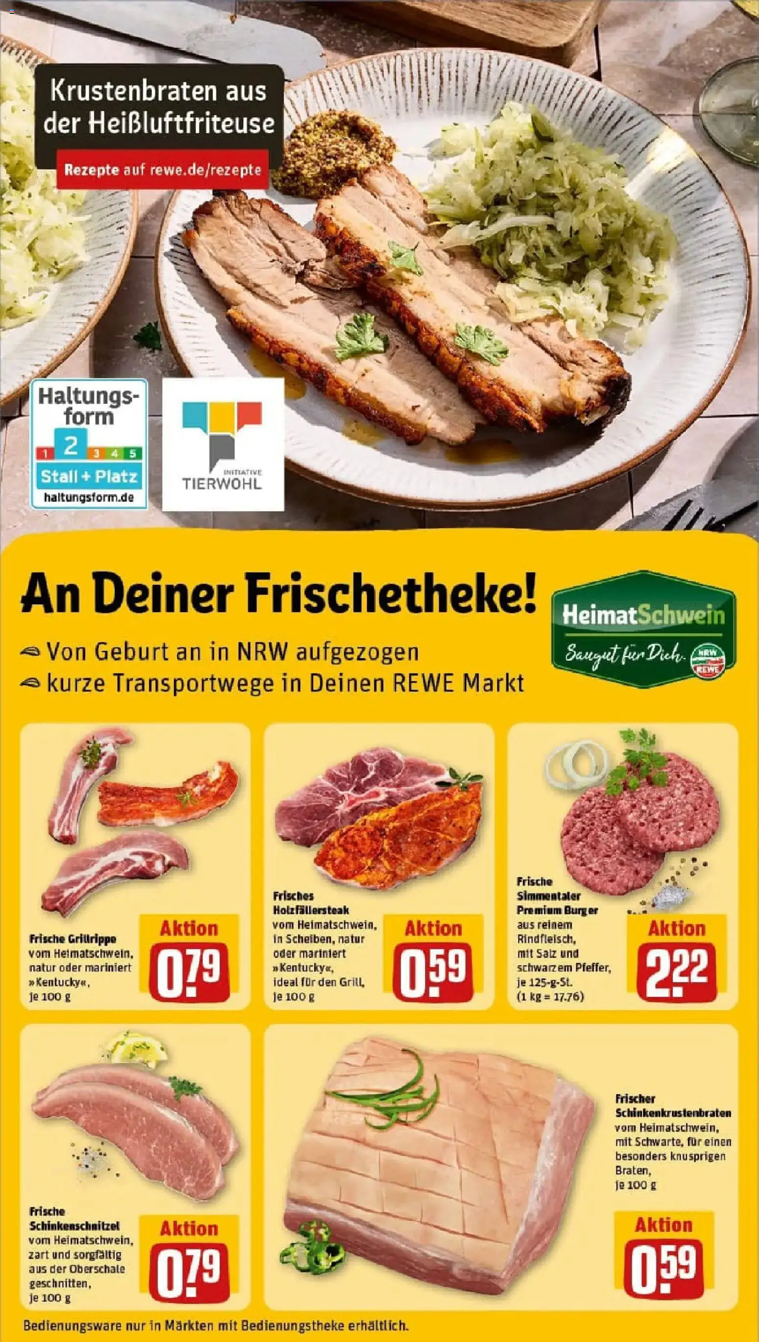 Rewe prospekt Schalksmühle	 – gültig ab 11.01.2026 | Seite: 10 | Produkte: Burger, Krustenbraten, Salz, Steak