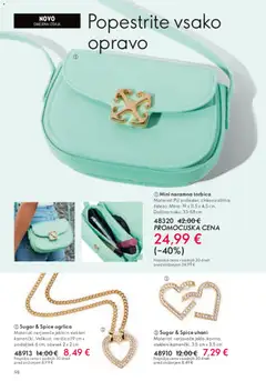 Oriflame katalog akcije – veljaven od 01.04.2026 | Stran: 97 | Izdelki: Uhani, Torbica