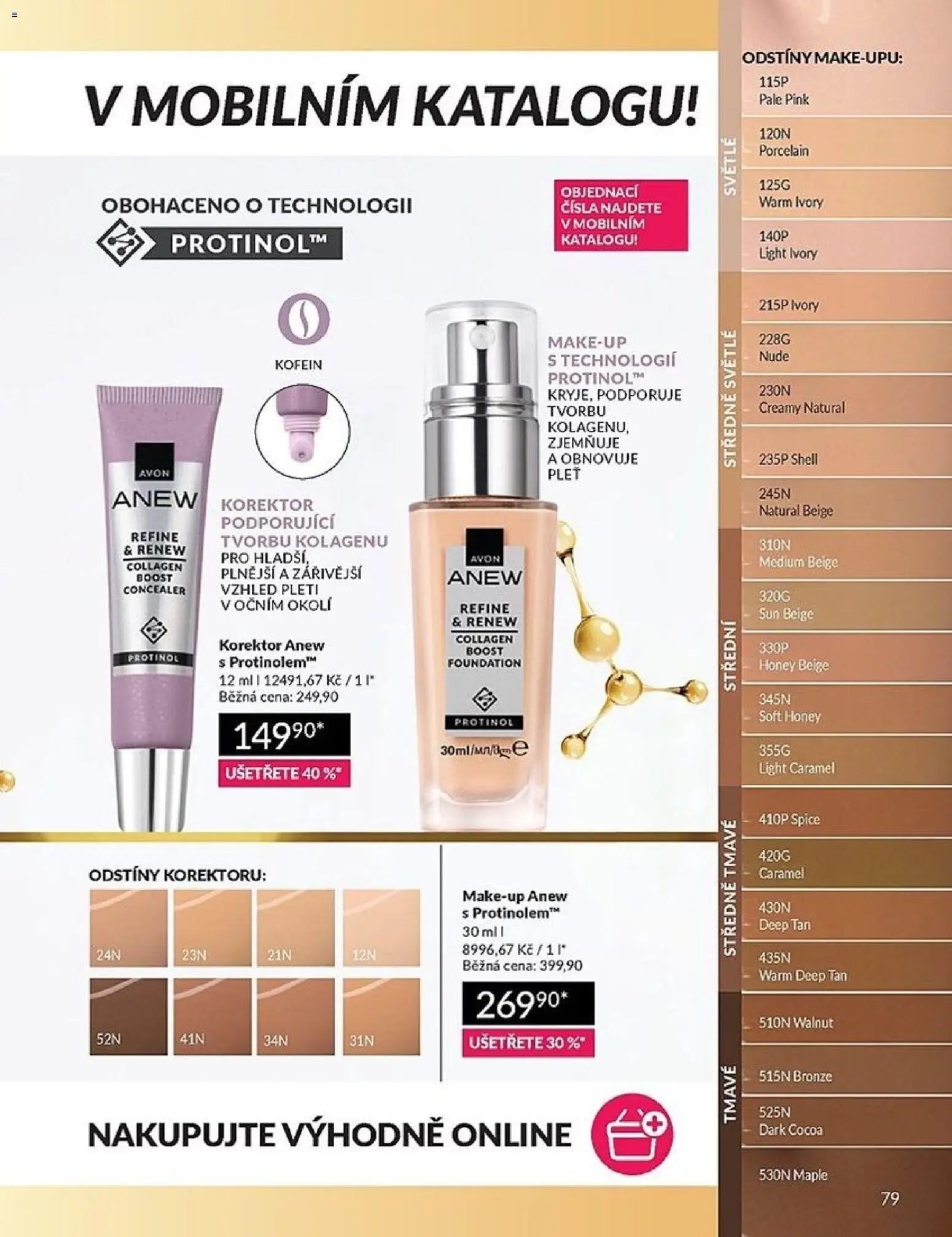 Avon katalog 3/2026 od 01.03.2026 | Strana: 79 | Produkty: Makeup, Korektor