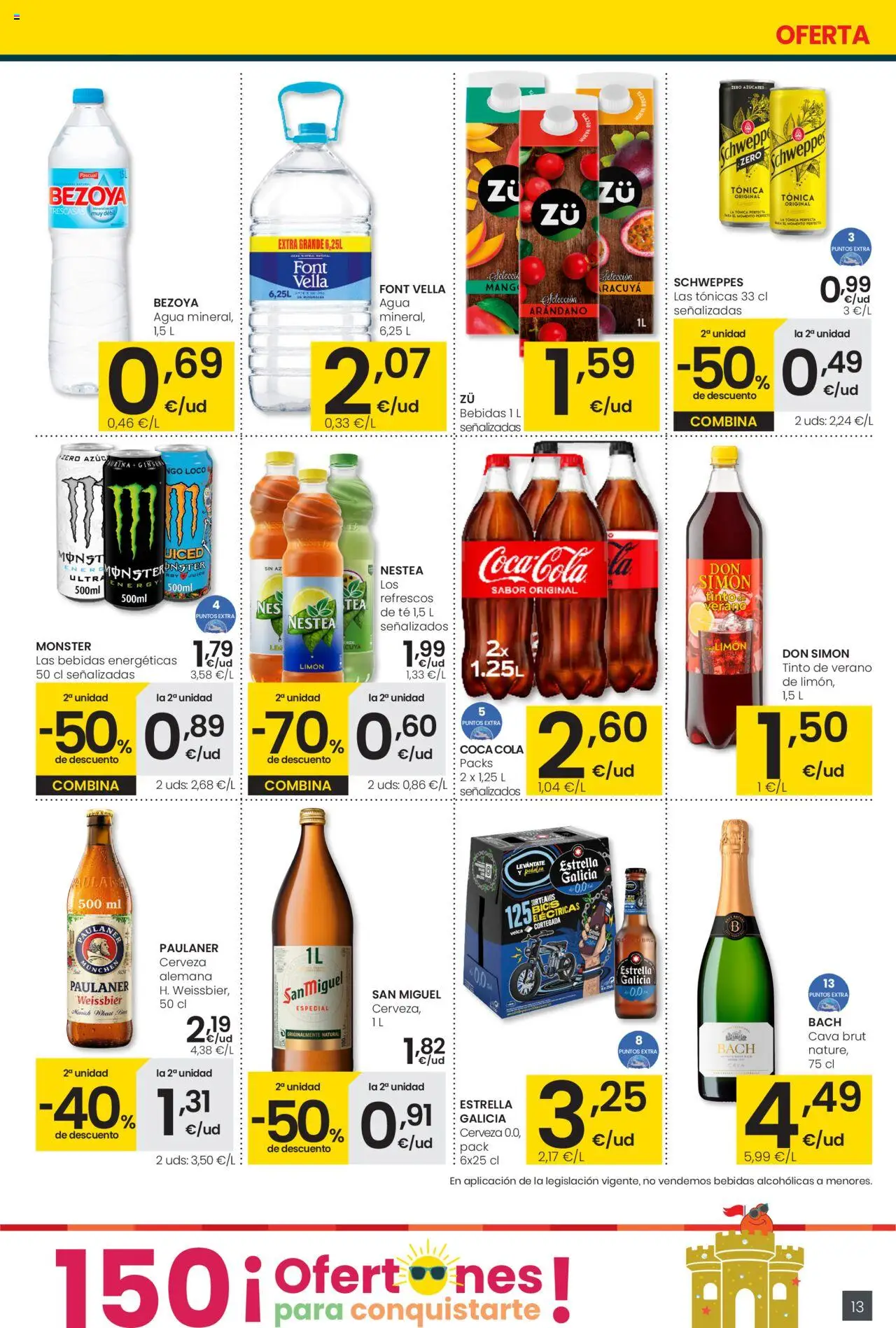 Eroski - Supermercados │ válido desde el 31.07.2025 | Página: 13 | Productos: Cerveza, Té
