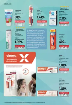 elmex Ultra Soft fogkefe, Ultra Soft fogkefe 1 db - amely érvényes a következő dátumtól: 30.10.2025 | Oldal: 16