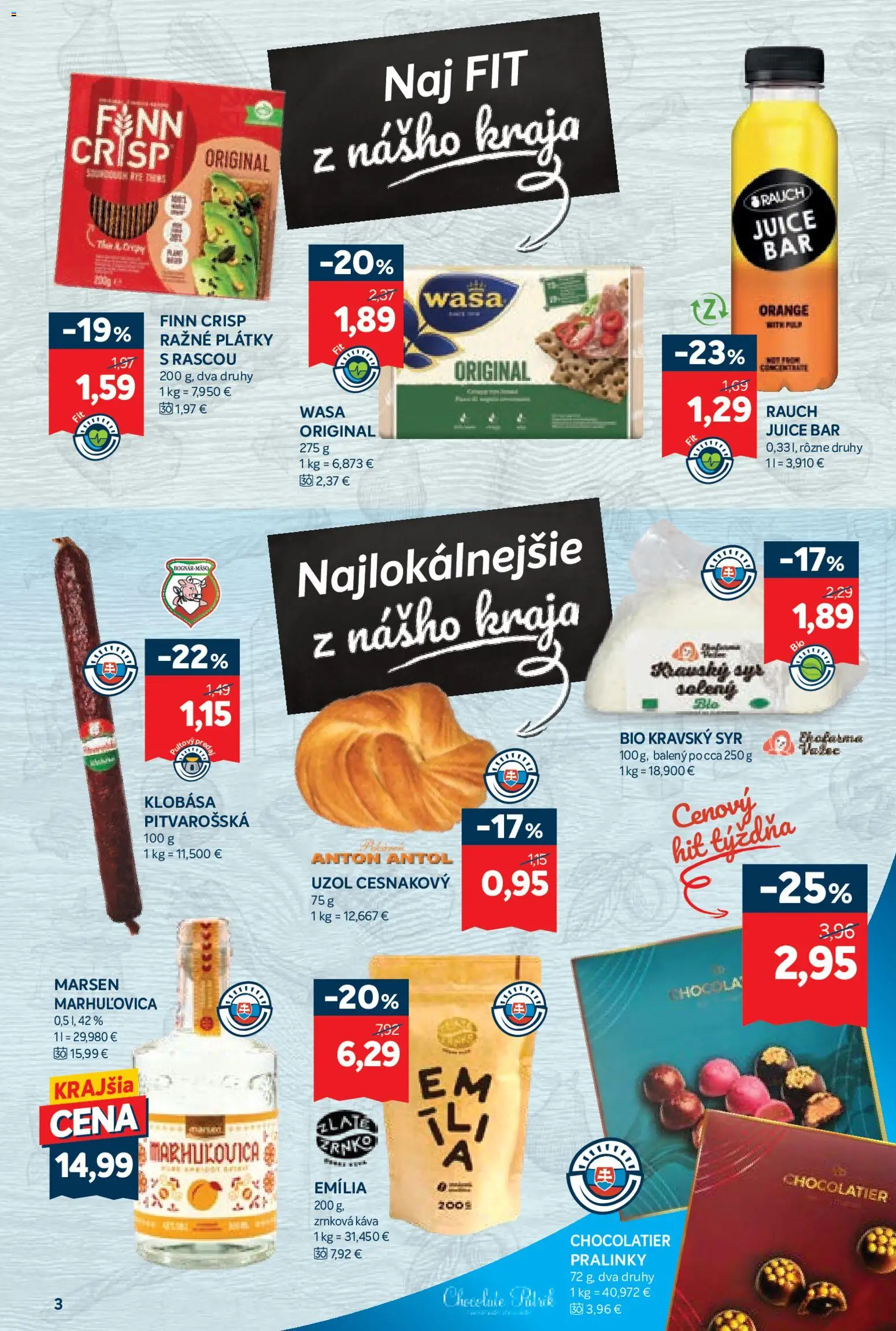 Nové Kraj akcie – leták je platný od 30.10.2025 | Strana: 5 | Produkty: Syr, Káva, Klobása, Zrnková káva