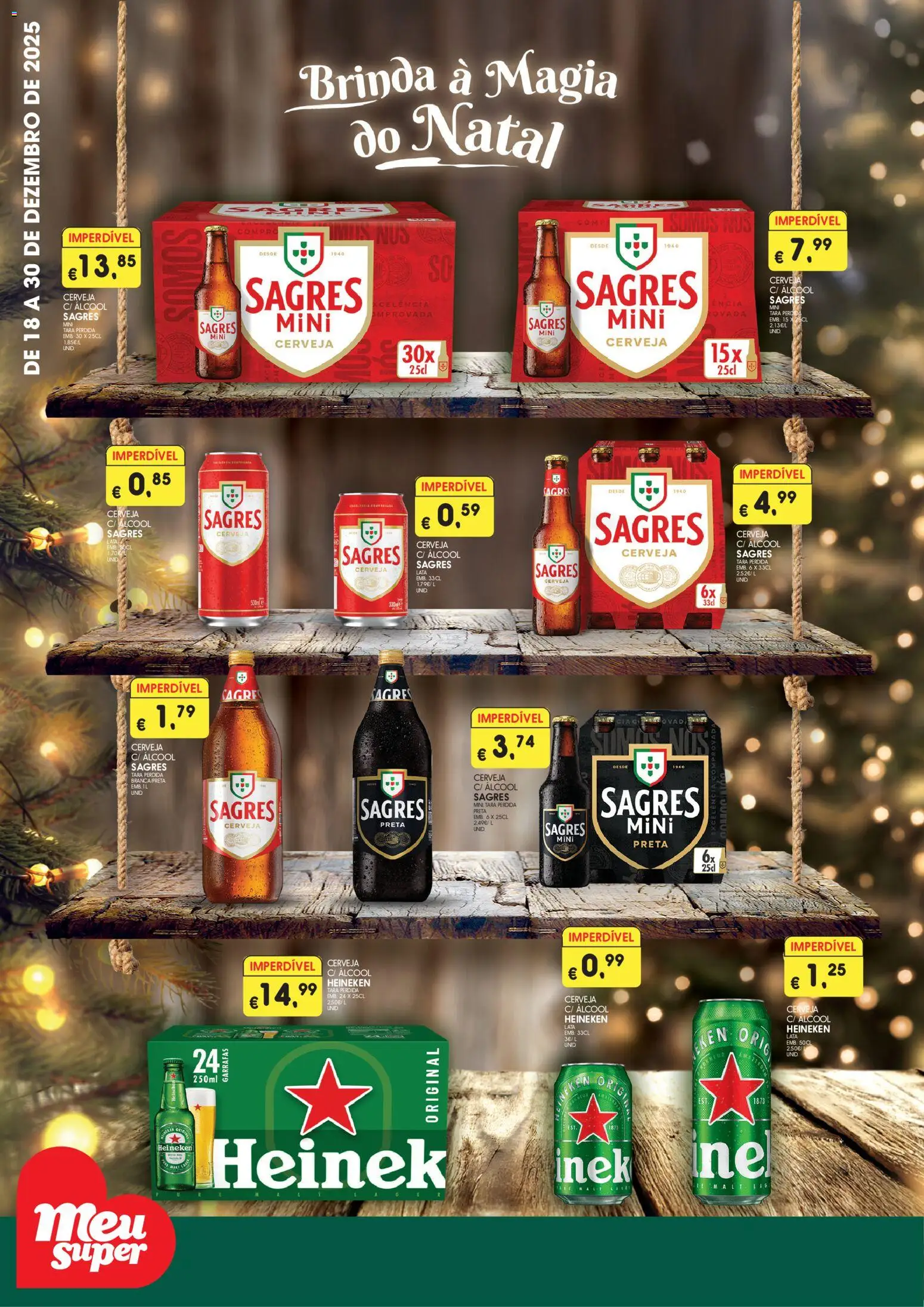 Meu Super folheto │ válido de 18.12.2025 | Página: 1 | Produtos: Cerveja