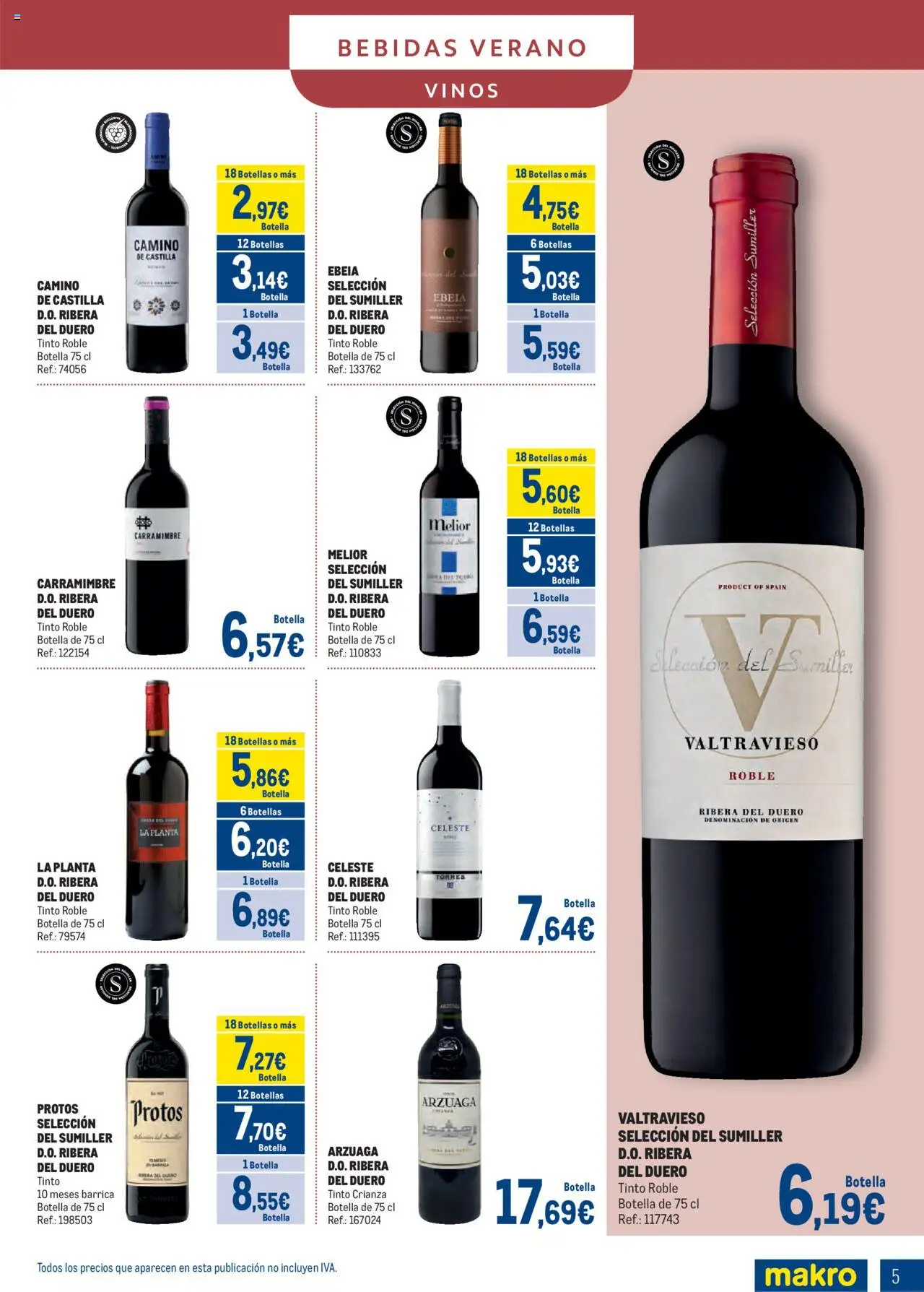 Makro - Bebidas Especial Verano Cataluña │ válido desde el 04.08.2025 | Página: 5