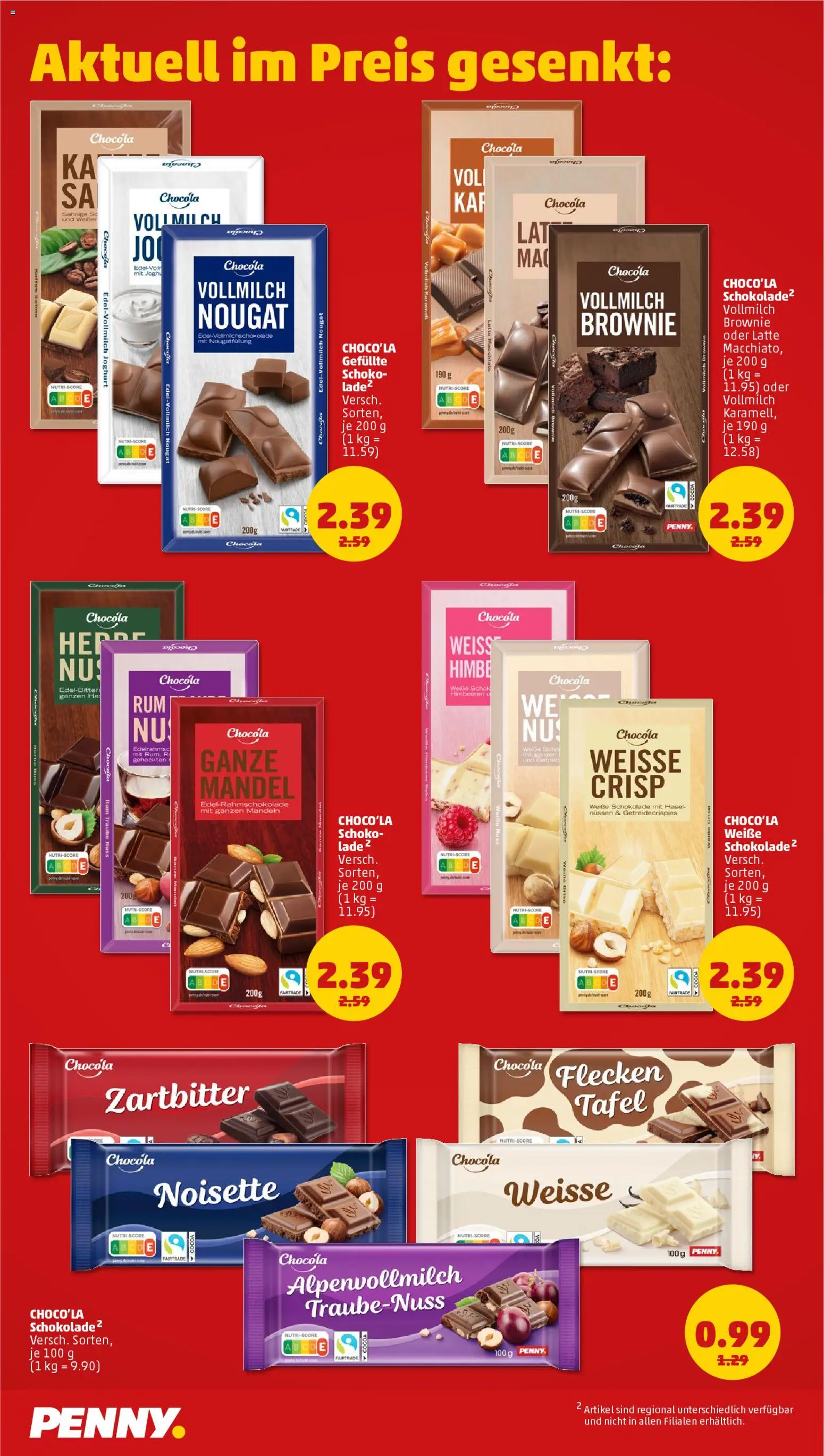 Penny Prospekt 	 – gültig ab 22.12.2025 | Seite: 4 | Produkte: Himbeeren, Joghurt, Rum, Mandeln