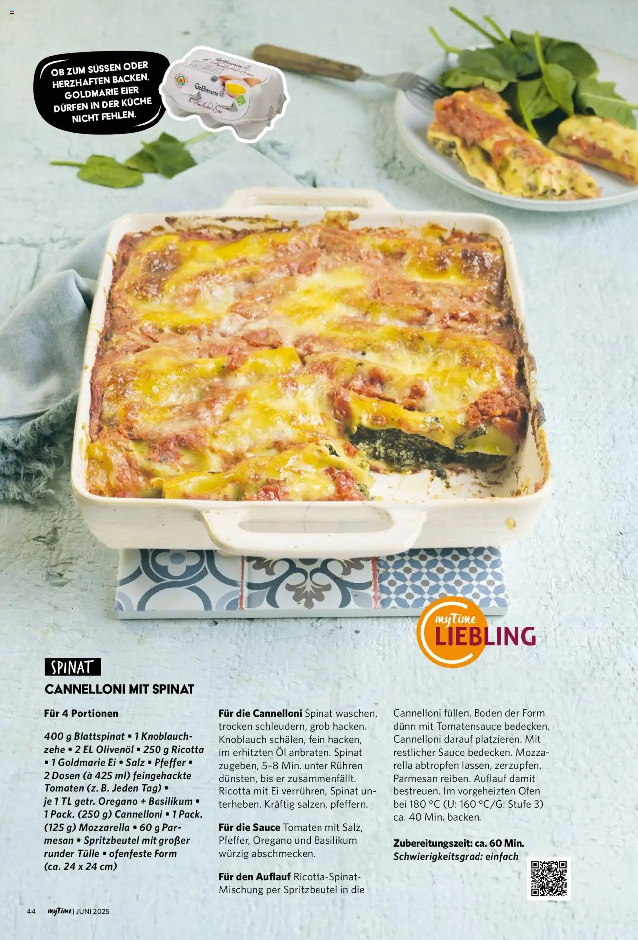 Combi - myTime Juni 2025 - gültig ab dem 01.06.2025 | Seite: 44 | Produkte: Eier, Olivenol, Küche, Tomaten