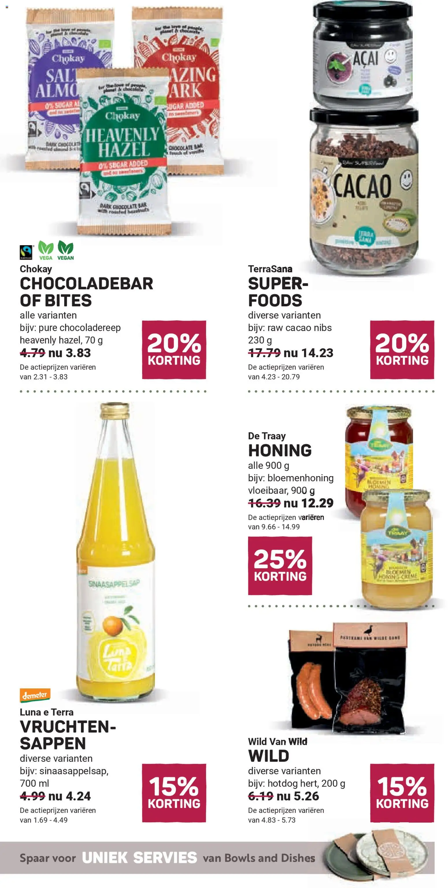 {H1} | Pagina: 5 | Producten: Servies, Fagyasztott gyümölcs, Hotdog, Chocoladereep