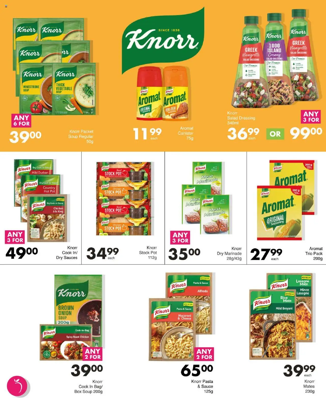 Save Specials │ valid from 14.08.2025 | Page: 23 | Products: Chicken, Beef, Stock, Aromat