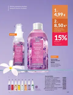 AVON leidinys galioja nuo 01.04.2026 | Puslapis: 169 | Prekių: Vonios putos, Jūros druska, Druska