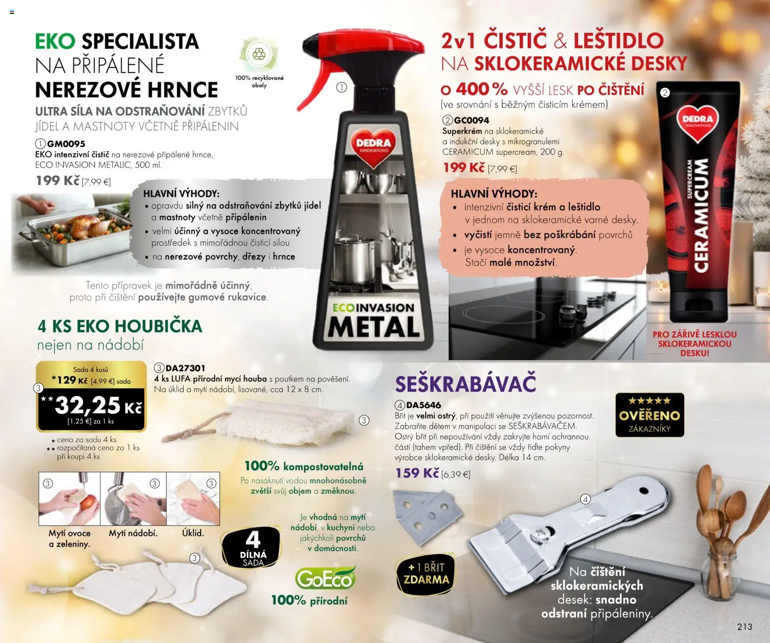 Nové Dedra akcie – leták je platný od 01.11.2025 | Strana: 113 | Produkty: Drezy, Krém