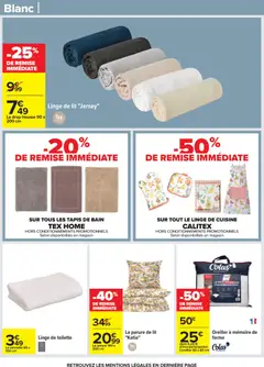 Carrefour - Prévisualisation de Carrefour Pâques pour tous les goûts valide à partir de 24.03.2026 | Page: 85 | Produits: Parure de lit, Lit, Oreiller, Tapis