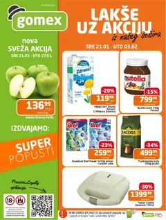 Gomex katalog - pregled Gomex kataloga - važi od 21.01.2026