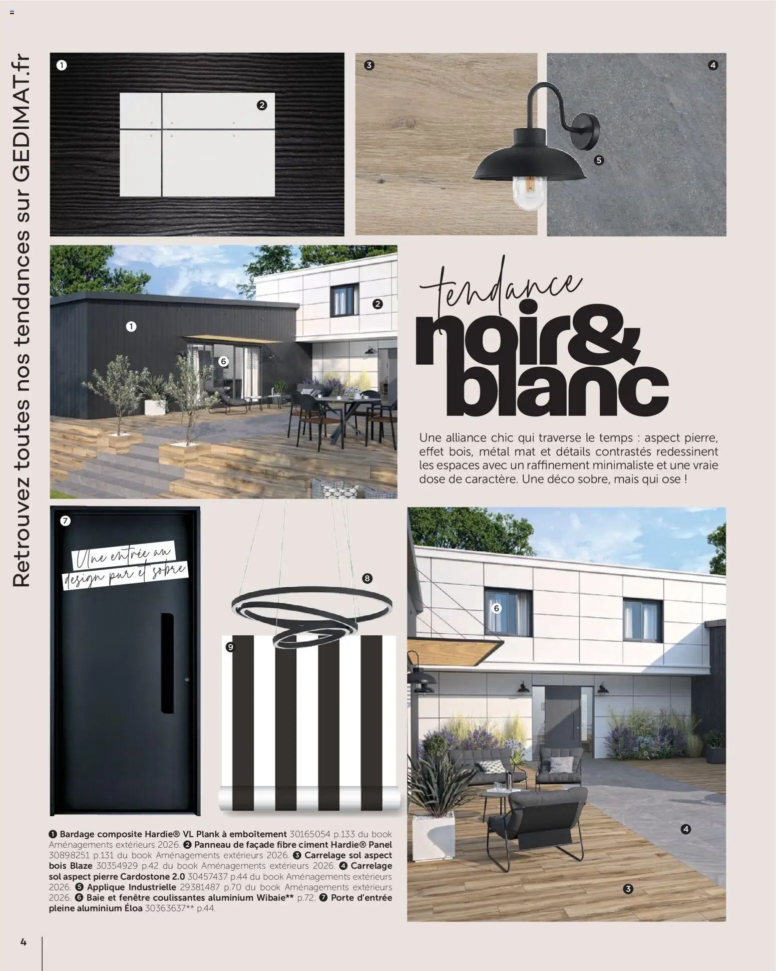 {H1} | Page: 4 | Produits: Mais, Porte, Alliance