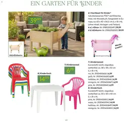 Pflanzen-Kölle GARTENMÖBEL 2026 ab 07.03.2026 gültig | Seite: 49 | Produkte: Hochbeet, Kindersessel