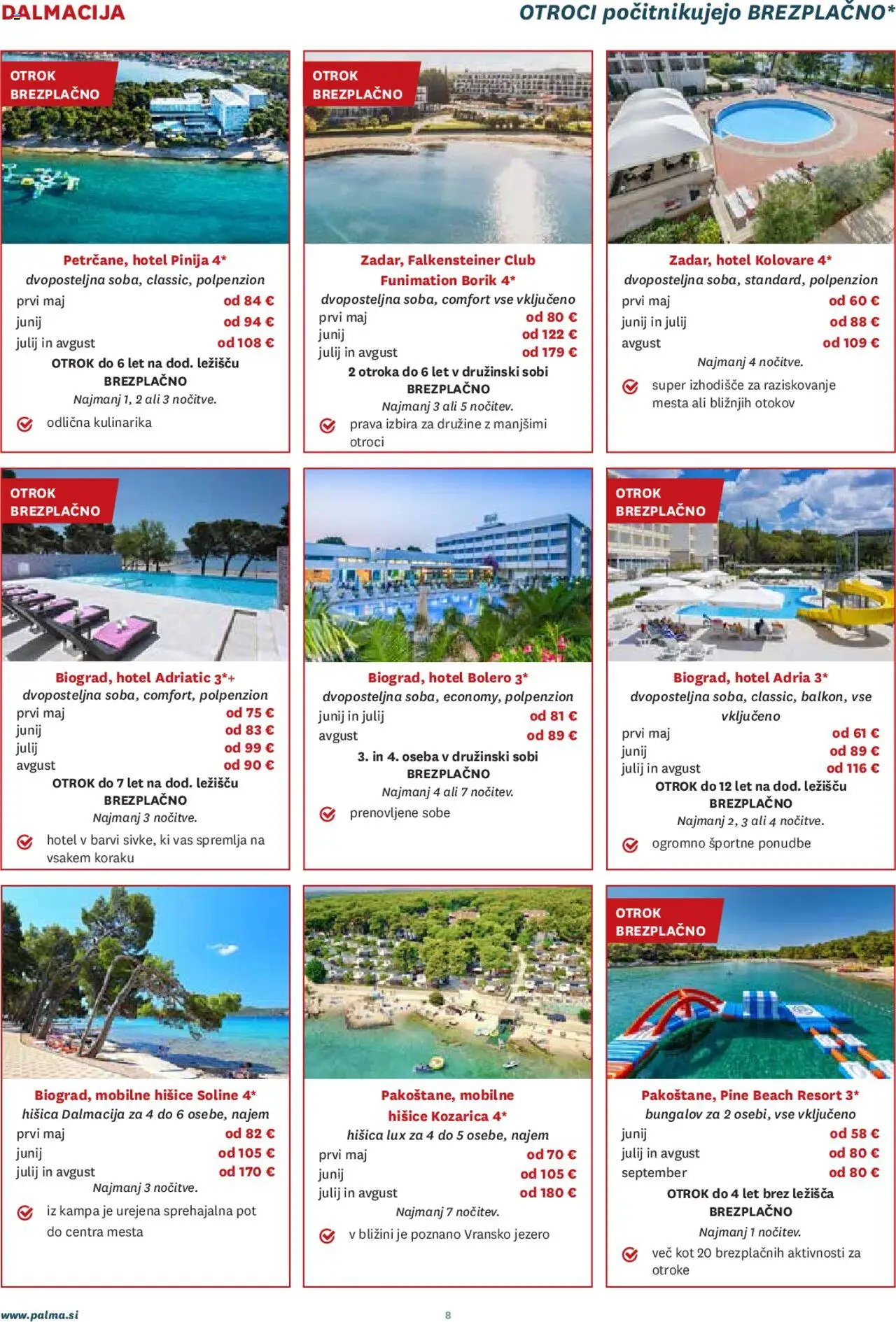 Palma katalog kje je poletje │ velja od 01.04.2025 | Stran: 8
