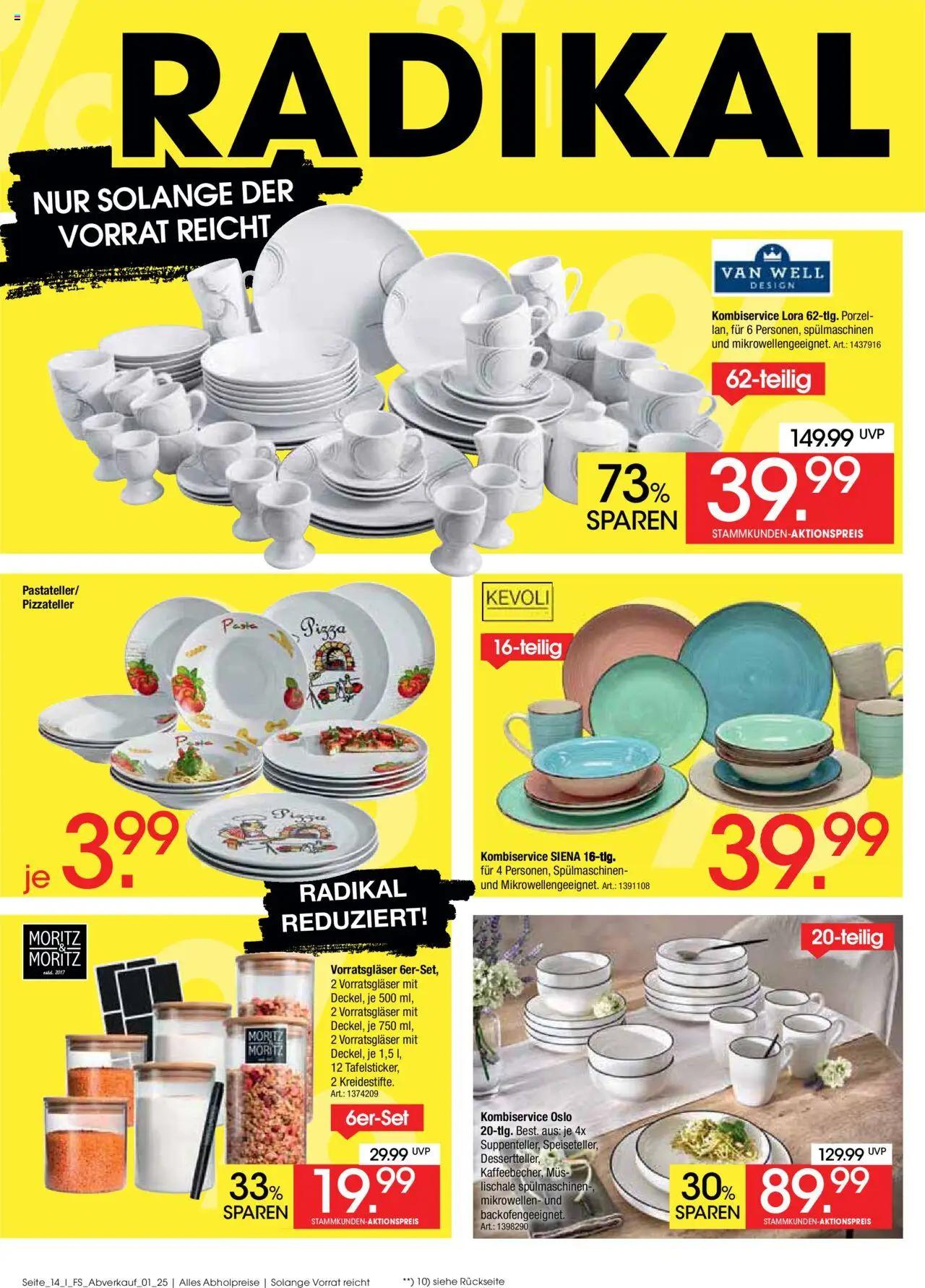 Zurbrüggen  Abverkauf - gültig ab dem 01.08.2025 | Seite: 14 | Produkte: Pasta, Pizza