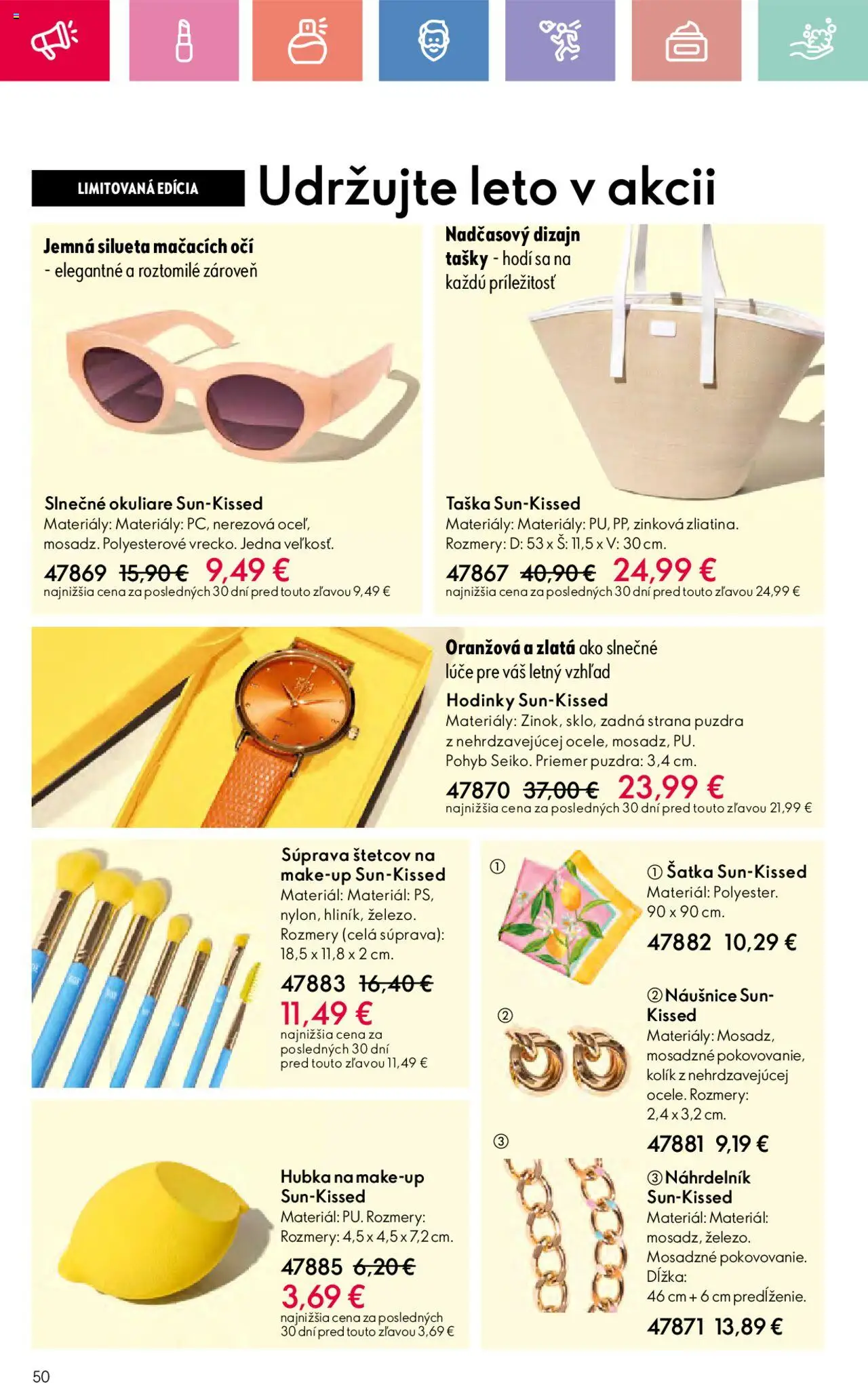 Katalóg Oriflame 10 2025 │ platný od 06.07.2025 | Strana: 50 | Produkty: Hodinky, Watch, Hubka