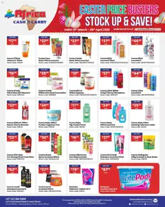 Africa Cash & Carry specials catalogue – valid from 19.03.2026 | Page: 73