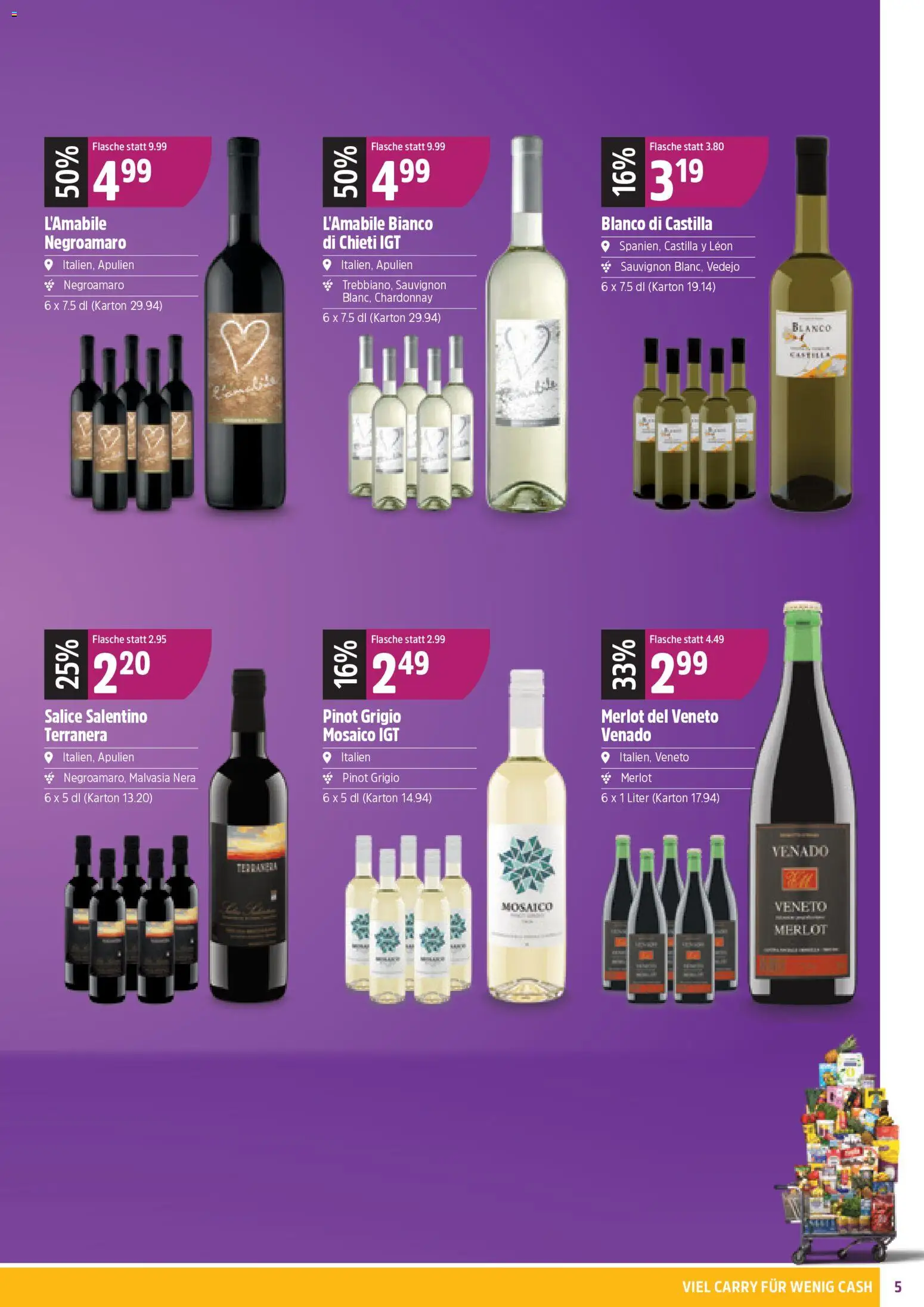 TopCC Aktionen Cash & Carry – gültig ab 19.01.2026 | Seite: 5 | Produkte: Merlot
