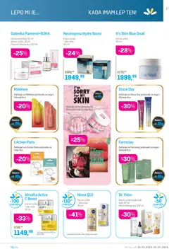 Lilly drogerie katalog - pregled Lilly drogerie kataloga - važi od 01.04.2026 | Strana: 17