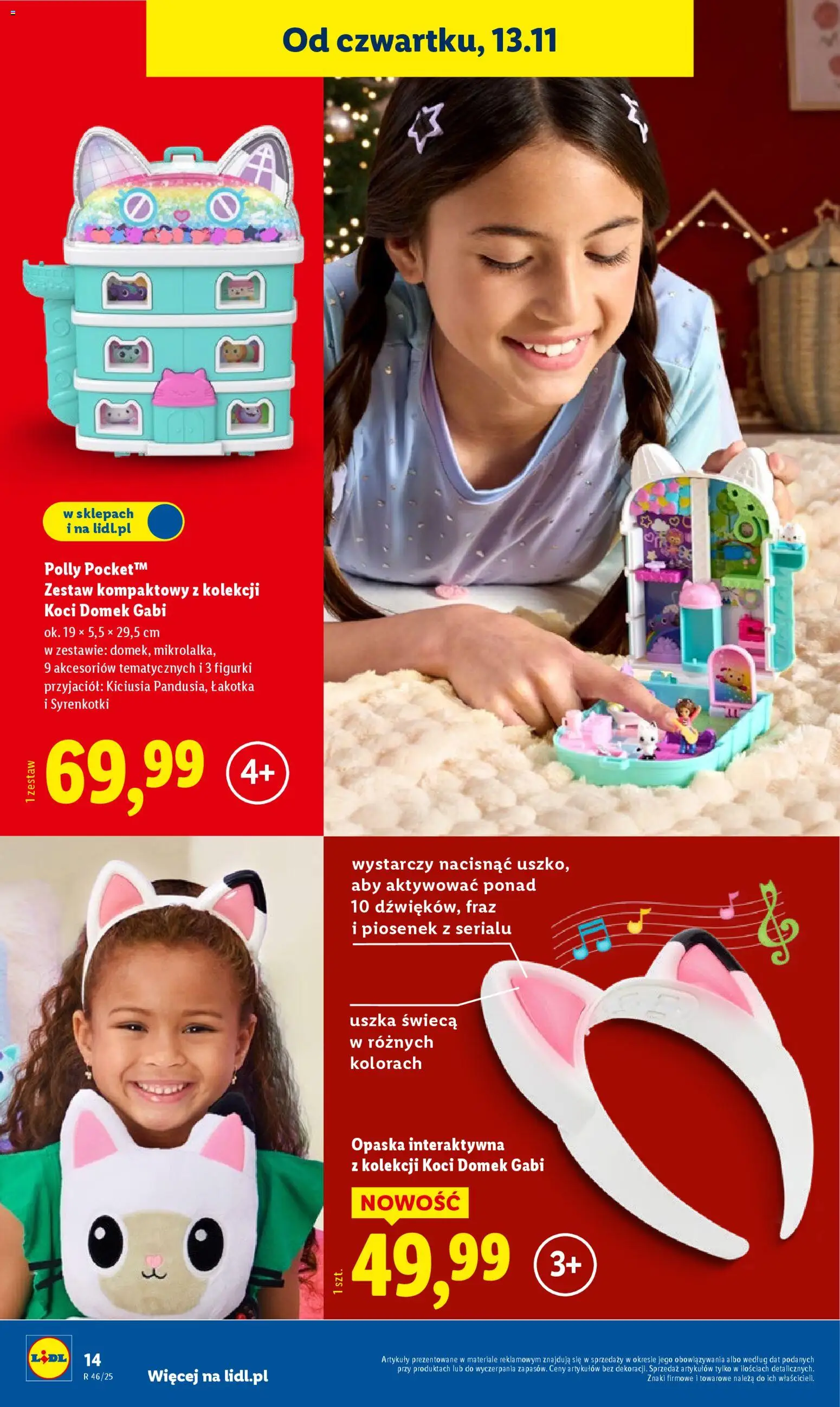 Lidl Katalog zabawek od 03.11.2025 | Strona: 14 | Produkty: Figurki