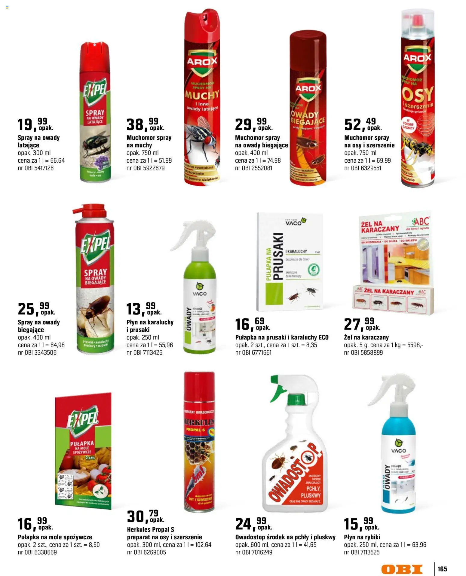 OBI gazetka - Ogród od 11.03.2026 | Strona: 165