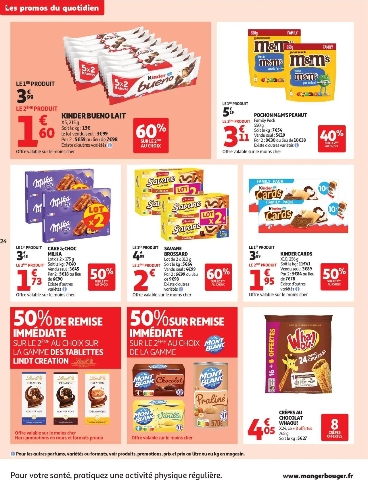  | Page: 24 | Produits: Kinder Bueno, Lait, Chocolat, Crème