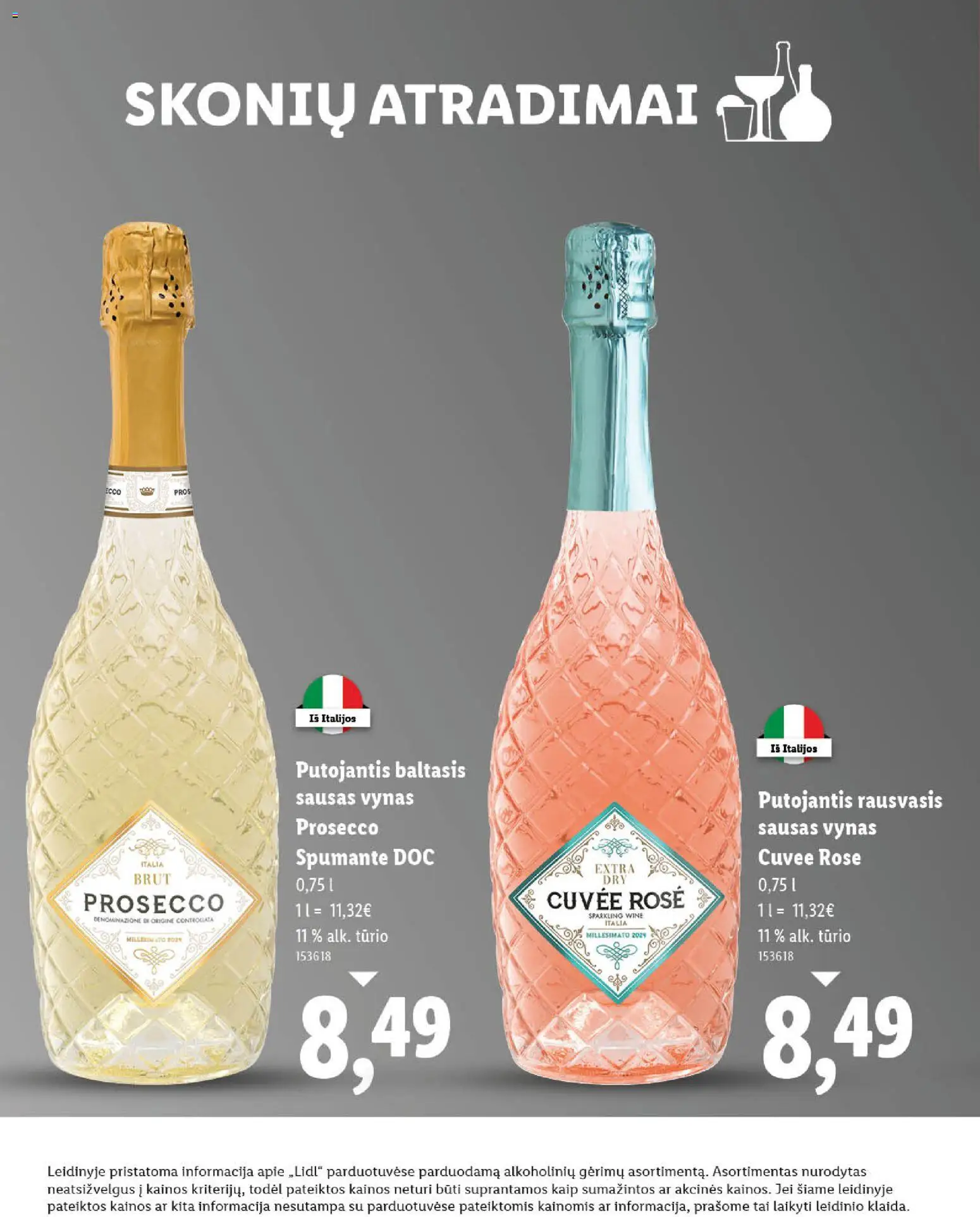 LIDL akcijos nuo 03.11.2025 | Puslapis: 16 | Prekių: Vynas
