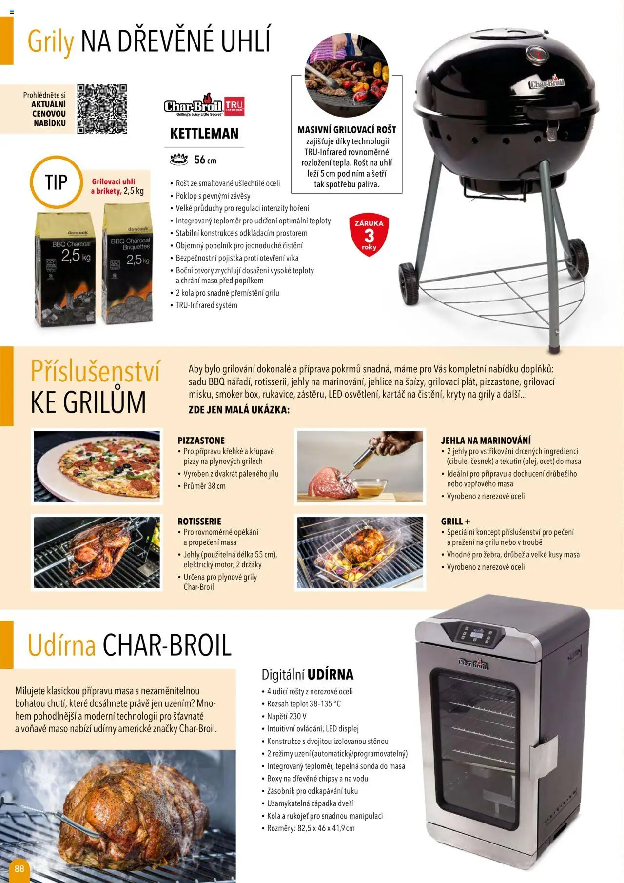 Mountfield katalog 2025 od 16.04.2025 | Strana: 88 | Produkty: Zásobník, Pizza, Dřevěné uhlí, Závěsy