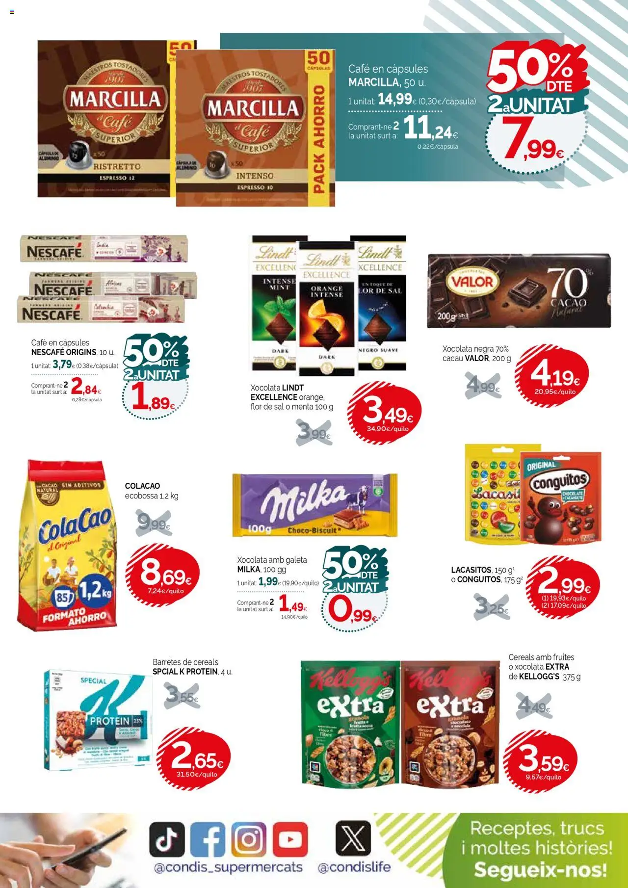 Condis folleto life │ válido desde el 20.08.2025 | Página: 11 | Productos: Café, Κεραία, Φρυγανιές σικάλεως