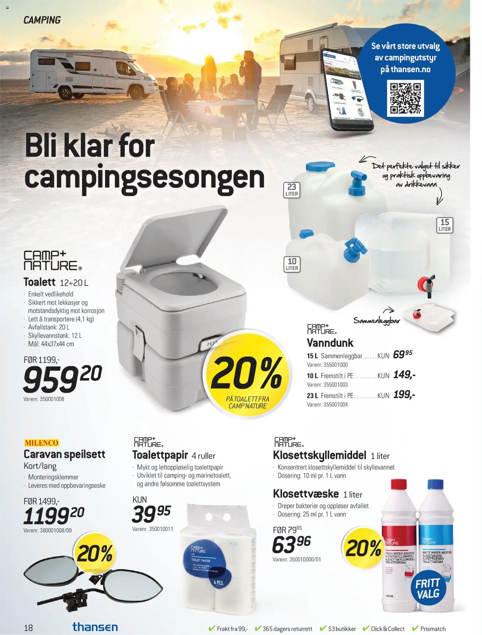 {H1} | Side: 18 | Produkter: Toalettpapir, Суміш дитяча, Toalett, Вермішель