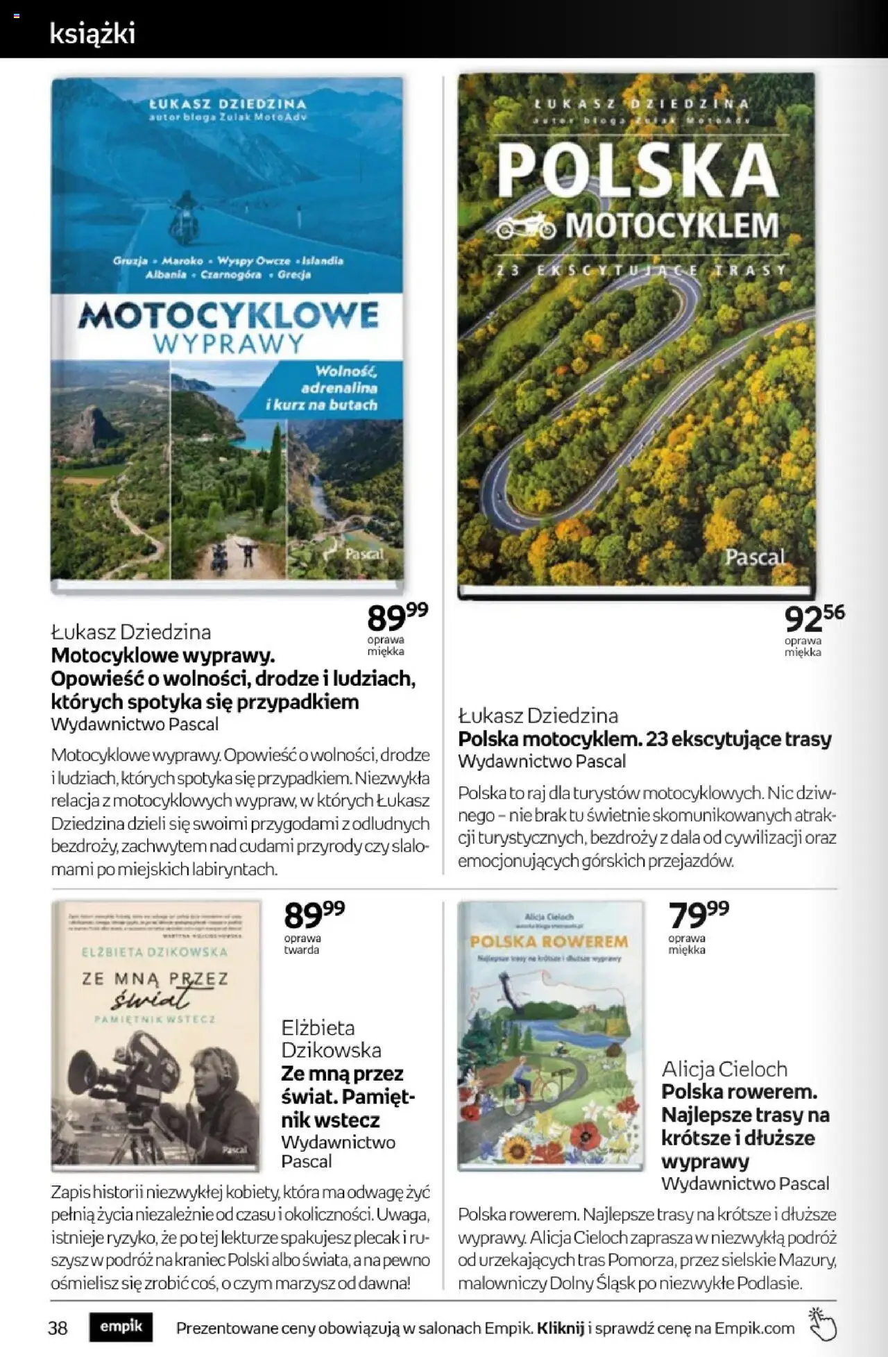 Empik promocje od 21.05.2025 | Strona: 38 | Produkty: Plecak, Książki